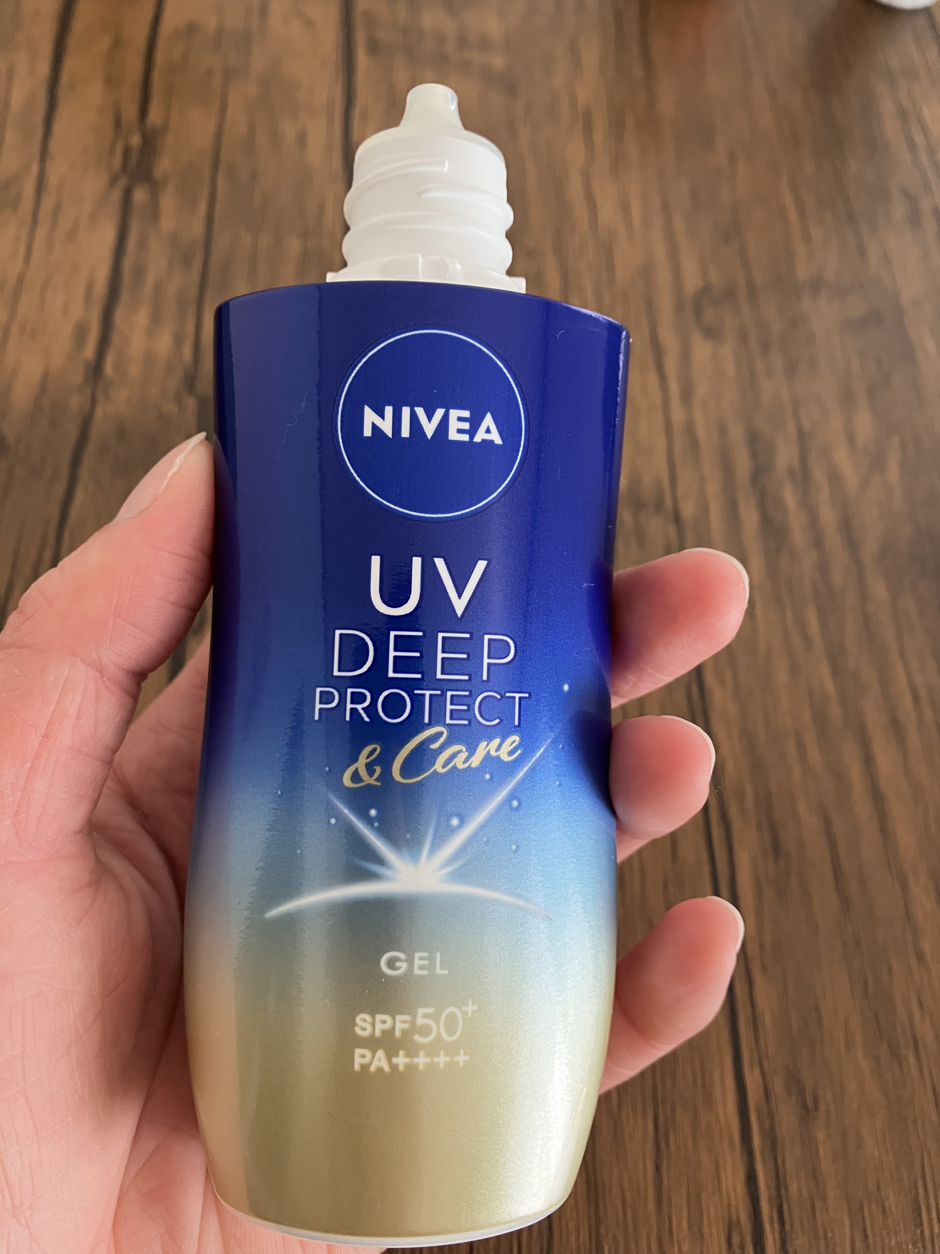 ニベアUV ディープ プロテクト＆ケア ジェル/ニベア/日焼け止めジェルを使ったクチコミ（2枚目）