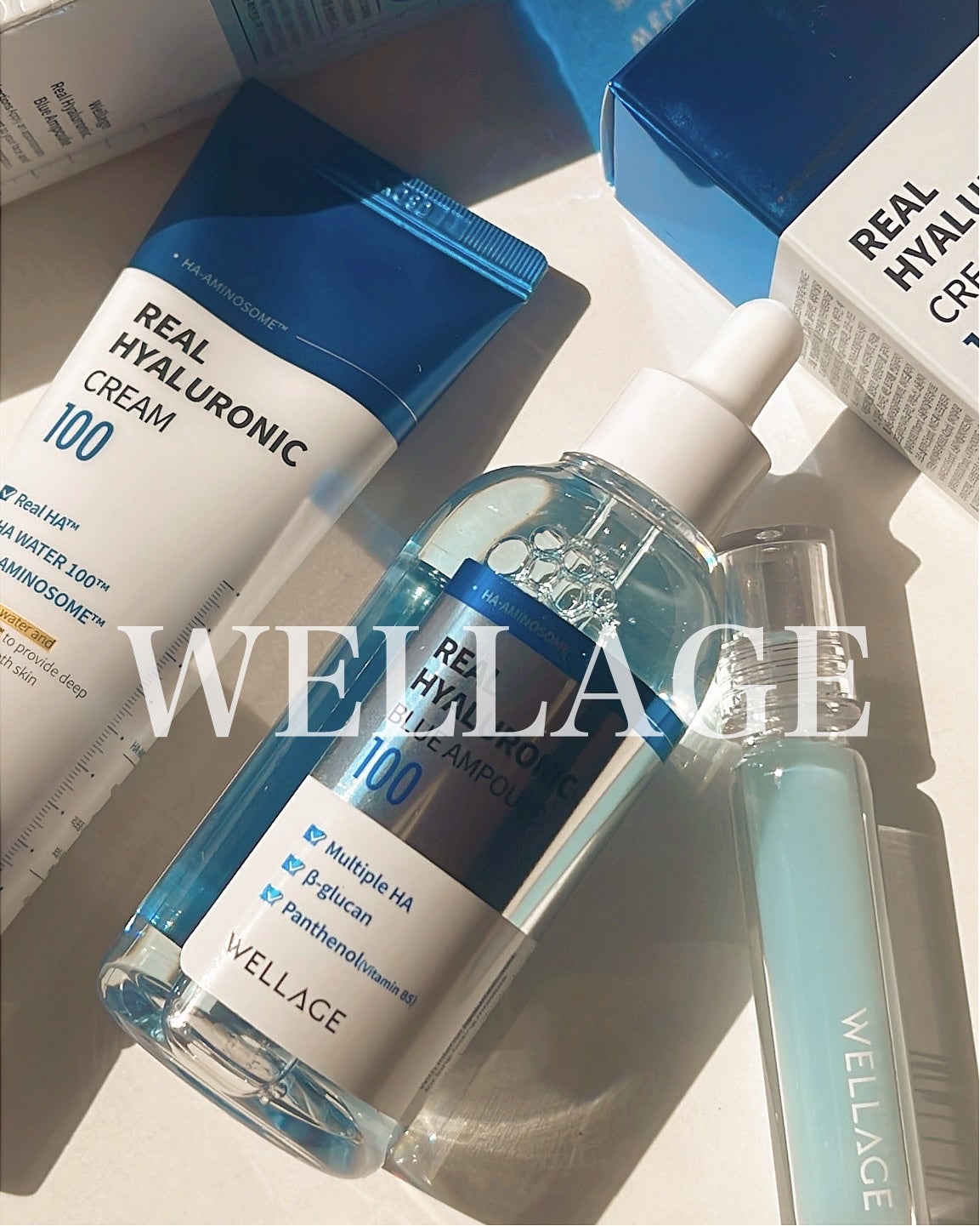 リアルヒアルロニックブルーアンプル 100/Wellage/美容液を使ったクチコミ(1枚目)