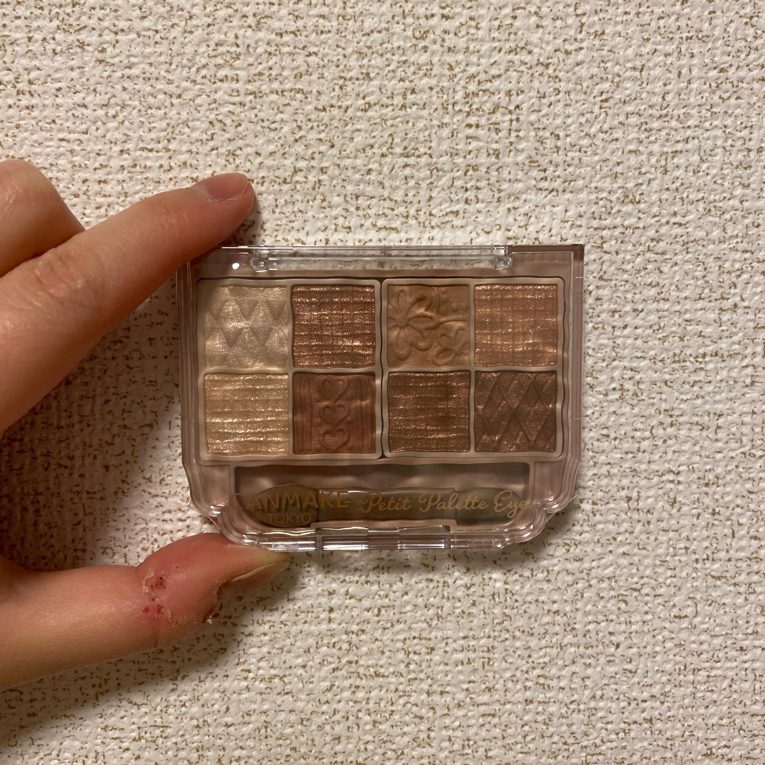 プティパレットアイズ/キャンメイク/パウダーアイシャドウを使ったクチコミ（1枚目）