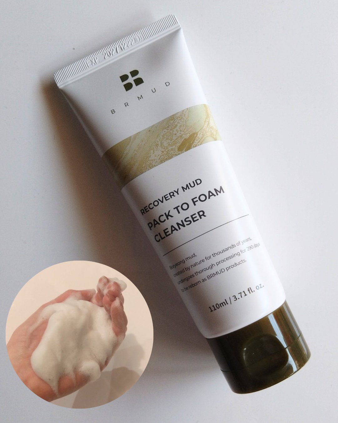 リカバリーマッドバックツーフォームクレンザー/BRMUD/洗顔フォームを使ったクチコミ（2枚目）
