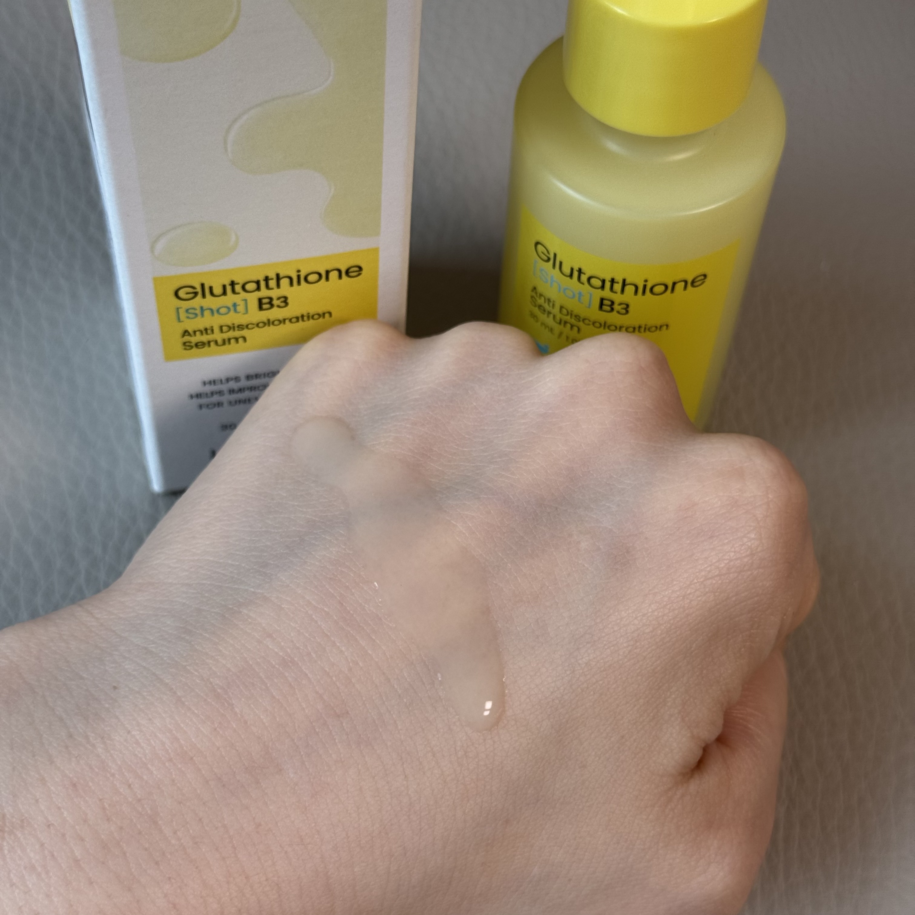 グルタチオンショットB3シミ跡セラム/It's skin/美容液を使ったクチコミ（3枚目）