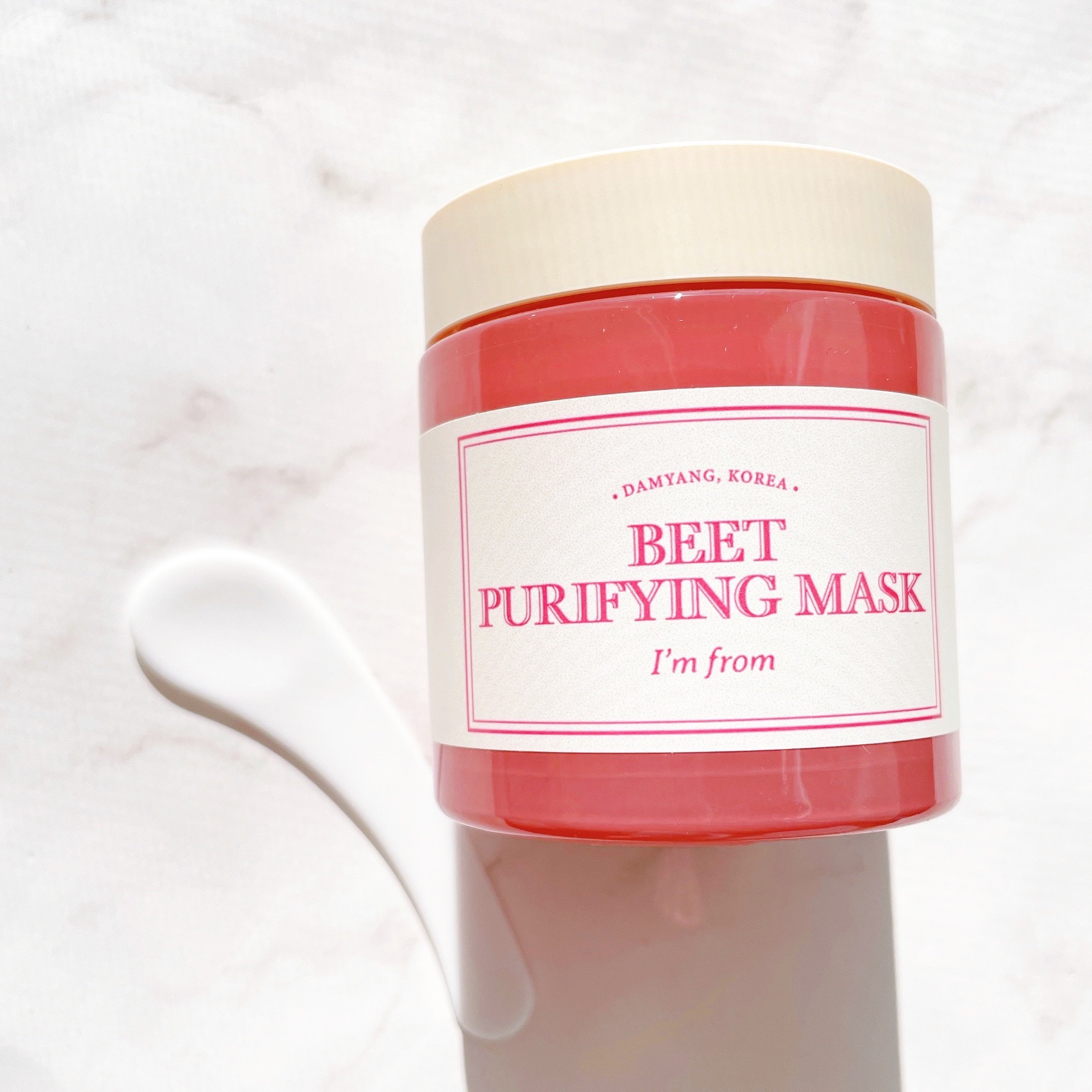 ビーツピュリファイングフェイスマスク/I'm from/洗い流すパック・マスクを使ったクチコミ（2枚目）