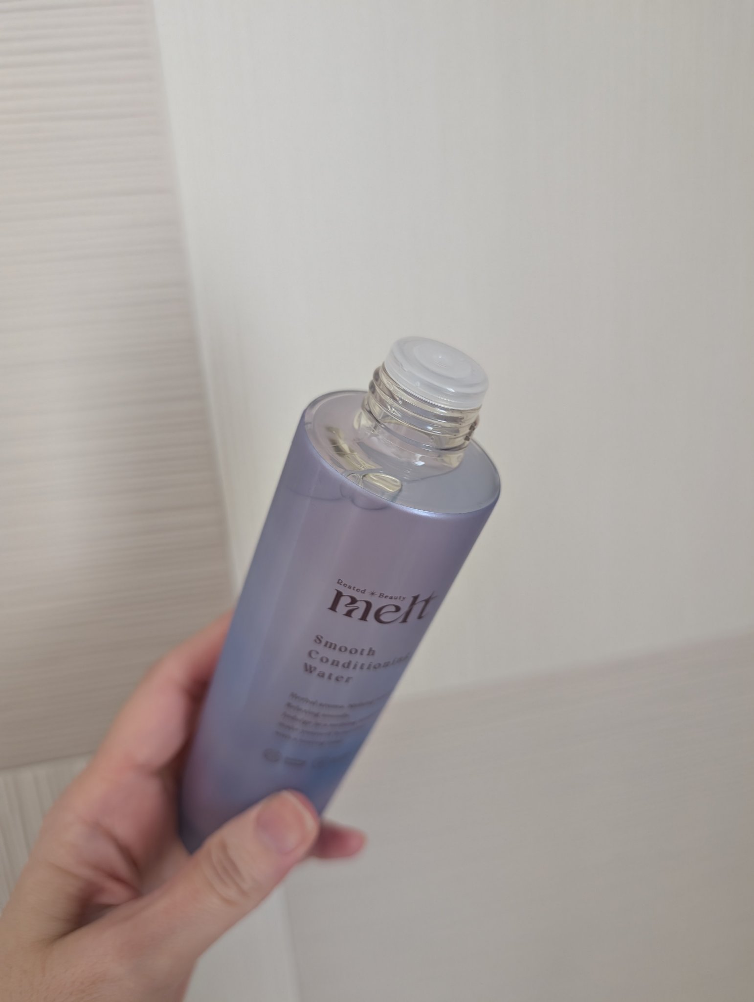 スムース コンディショニング ウォーター/melt/アウトバストリートメントを使ったクチコミ（2枚目）