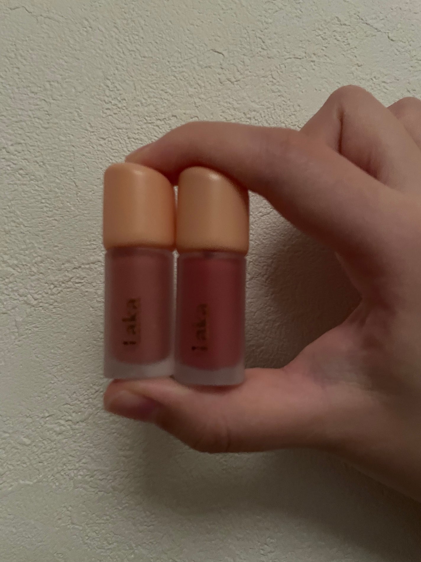 フルーティーグラムティント ミニデュオ/Laka/リップティントを使ったクチコミ(2枚目)