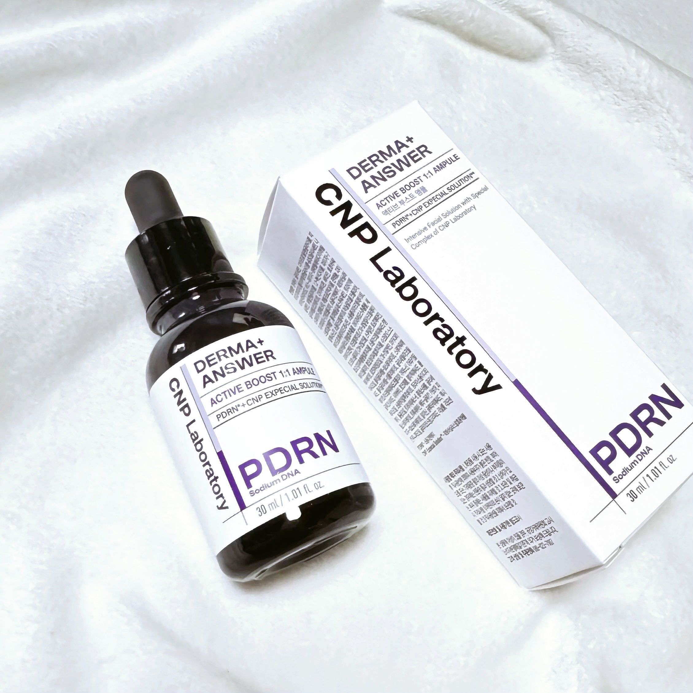 ダーマアンサー PDRN アクティブブースト1:1アンプル/CNP Laboratory/美容液を使ったクチコミ（1枚目）