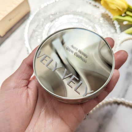 はちみつツヤ肌クッションファンデ/VELY VELY/クッションファンデーションを使ったクチコミ(2枚目)