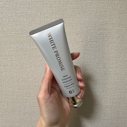 ホワイトプロミス 美白*+むし歯予防*/WHiTE PROMiSE/歯磨き粉を使ったクチコミ(3枚目)
