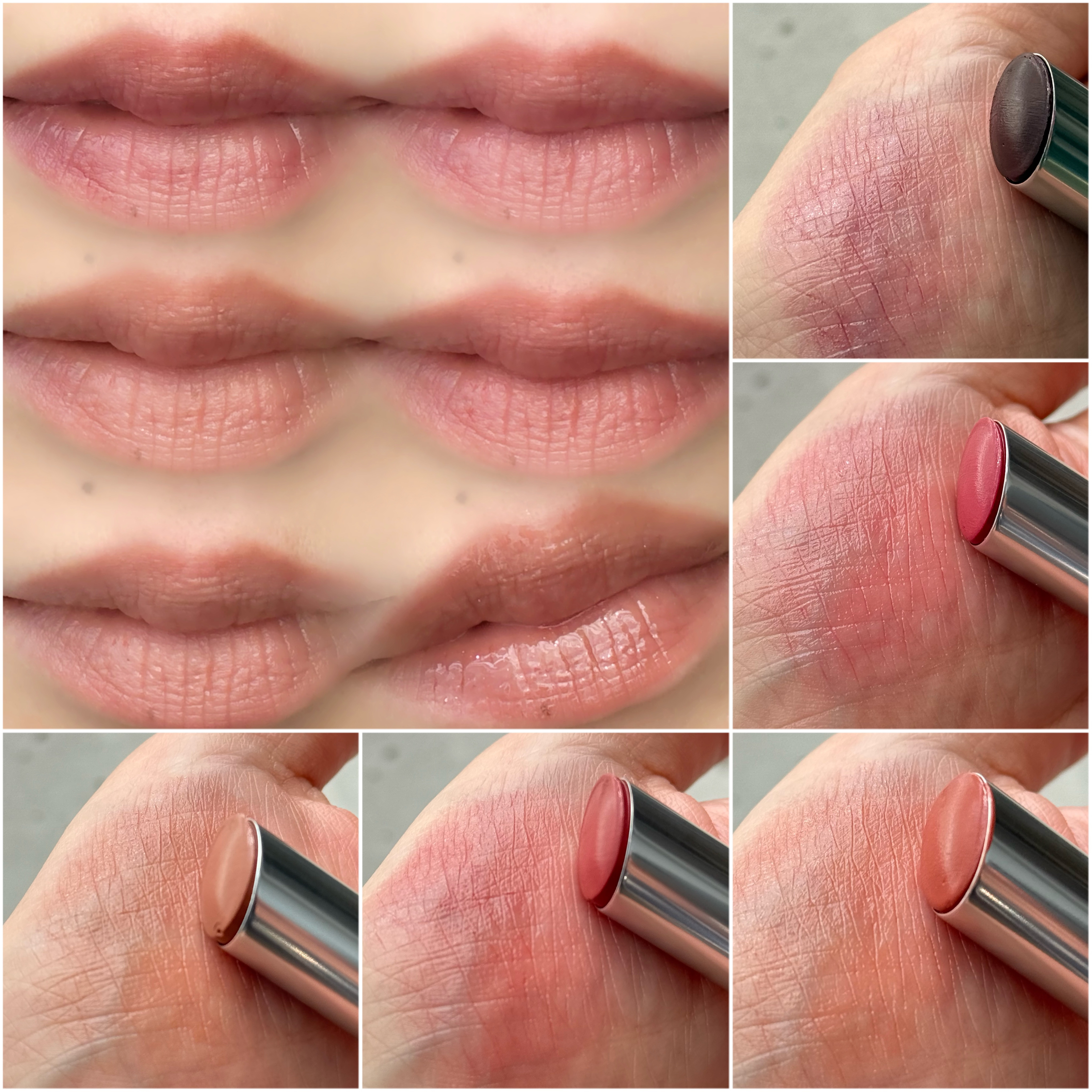 ベアリップグロー 02 ミスティローズ(夜明け前の幻想的な雰囲気)/Healus/口紅を使ったクチコミ（2枚目）