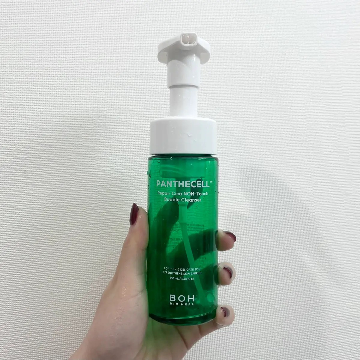 パンテセルリペアシカノンタッチバブルクレンザー/BIOHEAL BOH/泡洗顔を使ったクチコミ（1枚目）