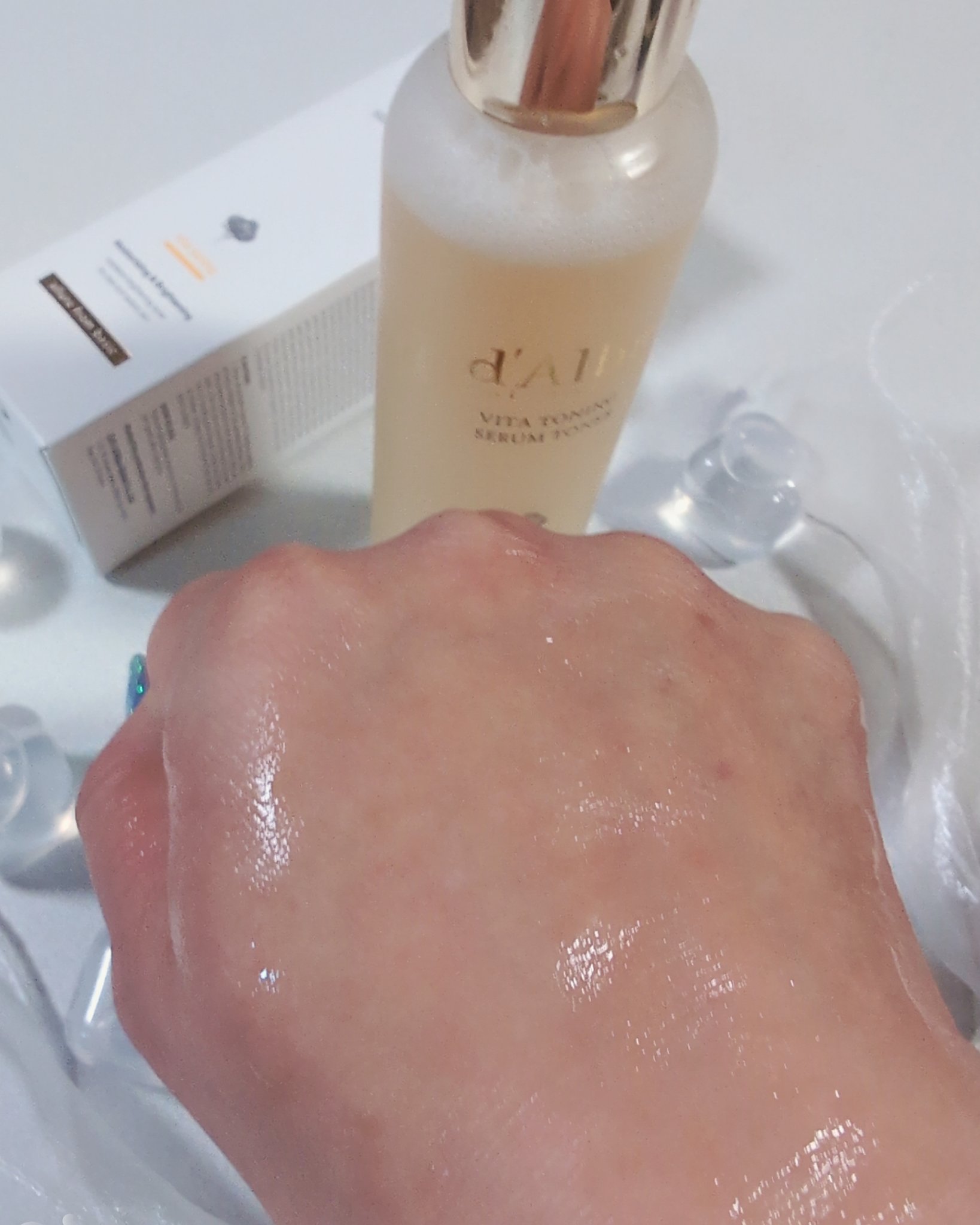 ビタトーニングセラムトナー/ダルバ/化粧水を使ったクチコミ（3枚目）