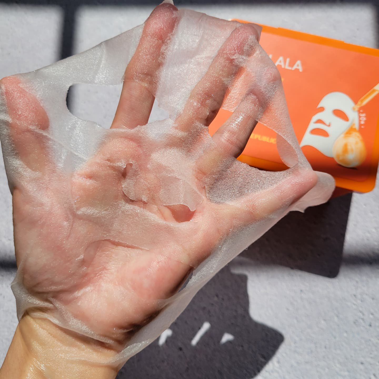 レチララ デイリーシートマスク/ネイチャーリパブリック/シートマスク・パックを使ったクチコミ（3枚目）