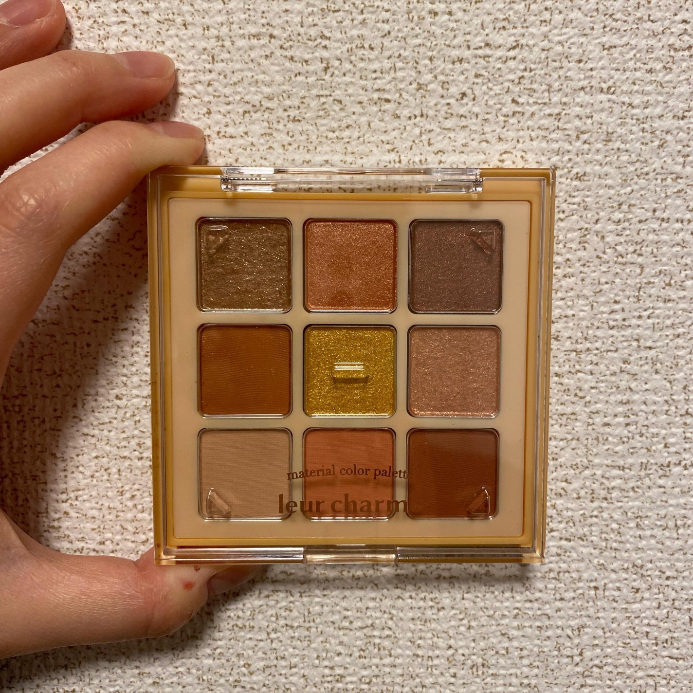 マテリアルカラーパレット/leur charme/アイシャドウパレットを使ったクチコミ(1枚目)