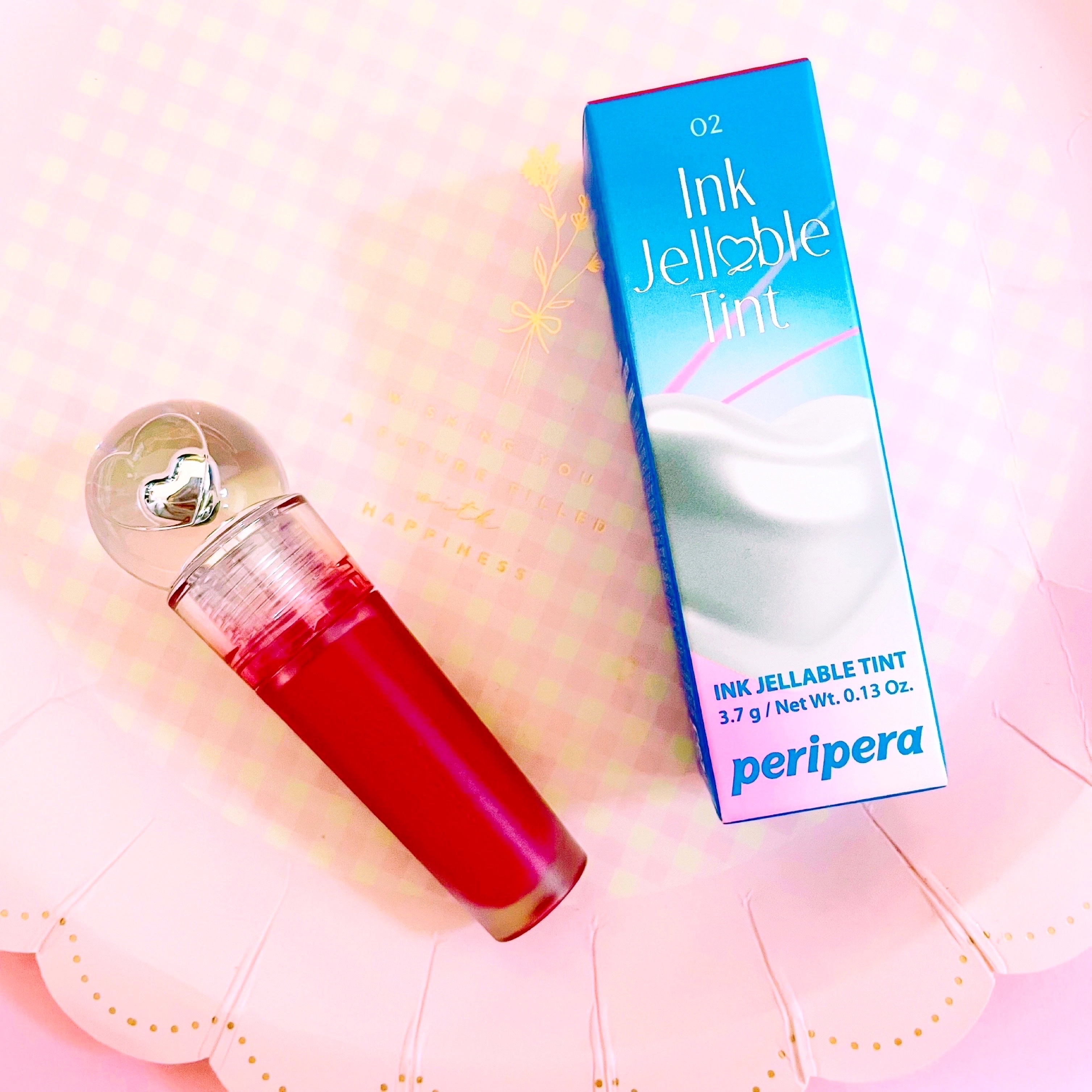 ペリペラ インク ジェラブル ティント/PERIPERA/リップティントを使ったクチコミ（2枚目）