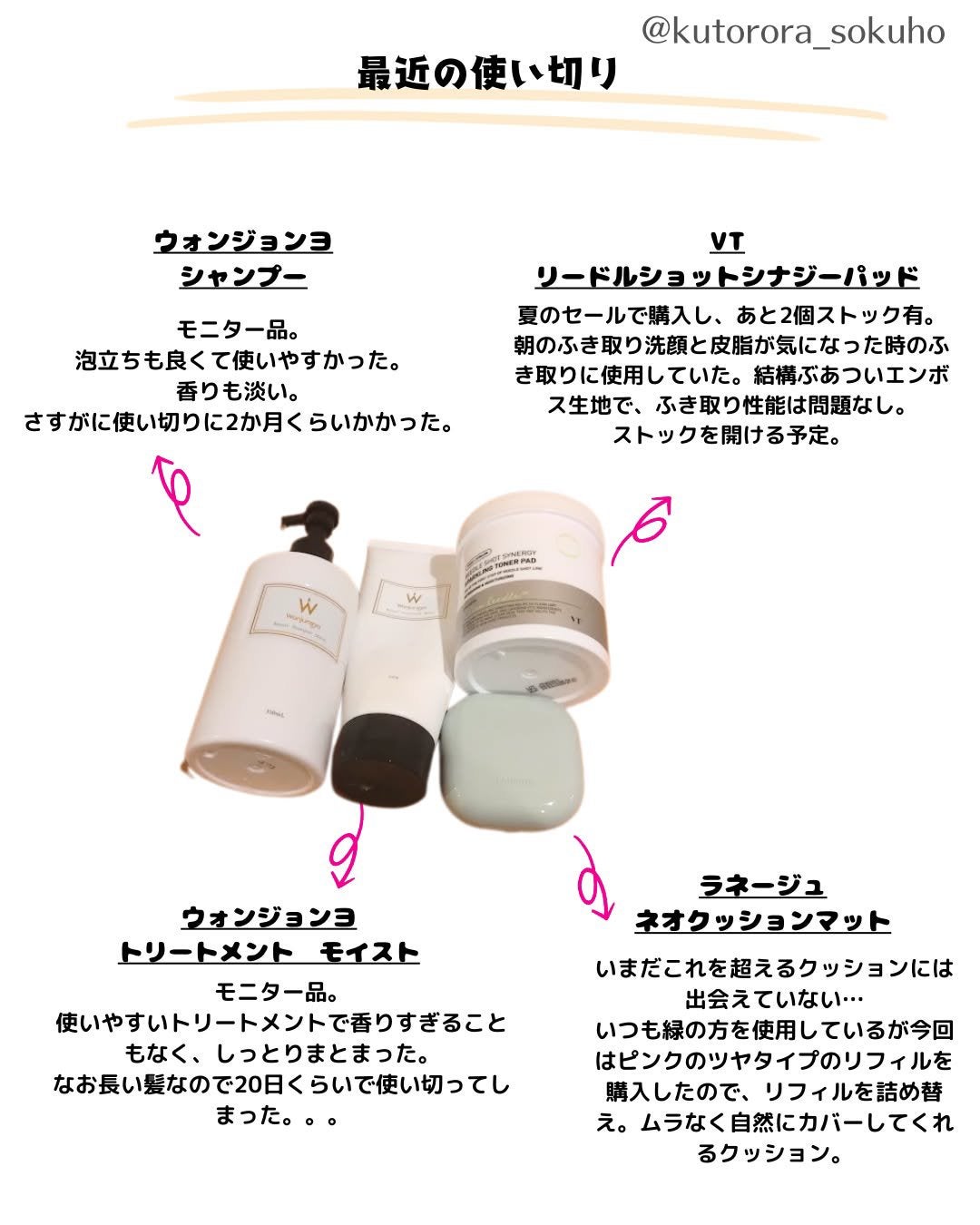 ããããðžãã©ããããŸã on LIPS ãéå»ã®äœ¿ãåããææšé¢ã³ã¹ã¡ã®èšé²ãèŠãã ãã§ãããããšã³ã¹ã¡..ãïŒ6æç®ïŒ