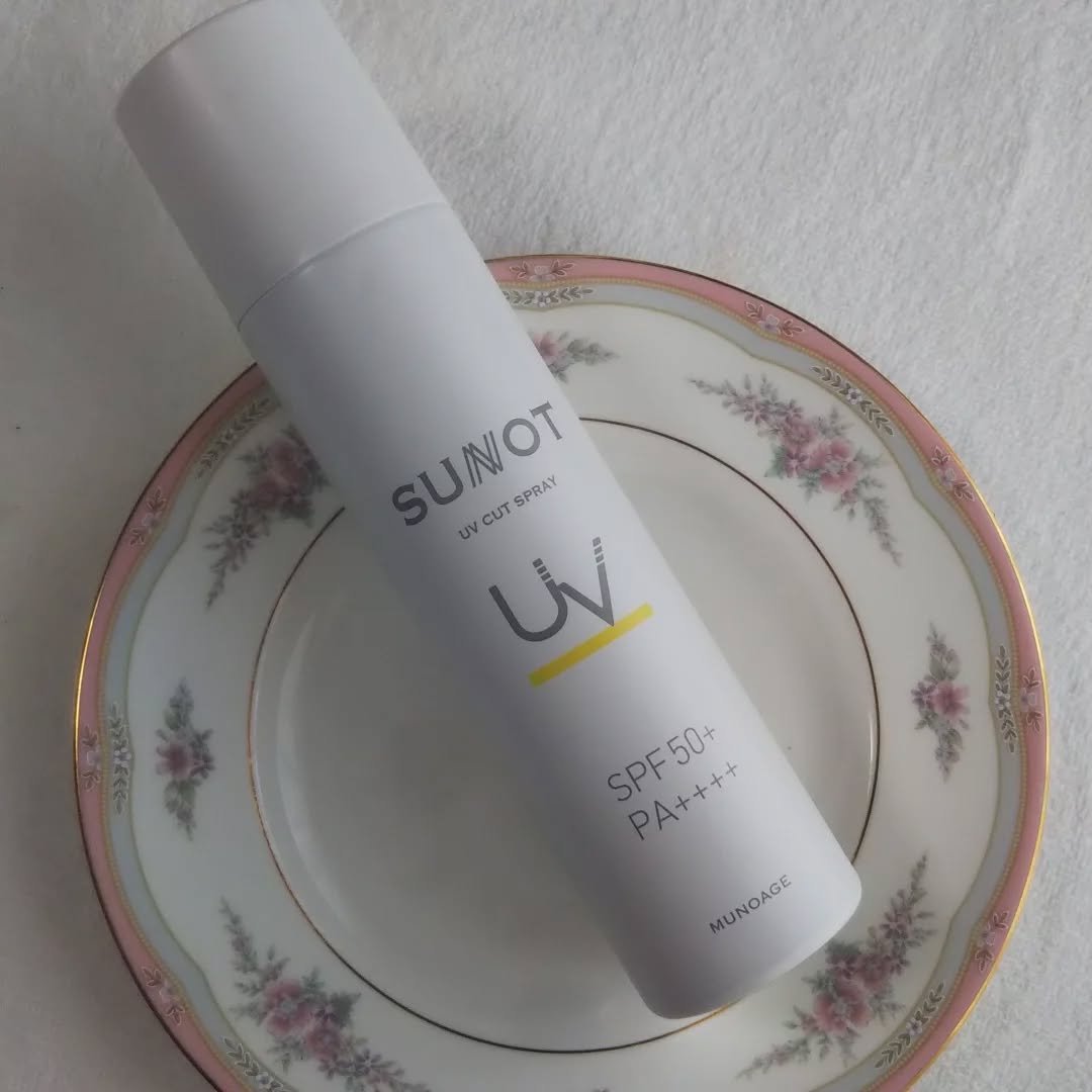 サンノット UVカットスプレー/MUNOAGE(ミューノアージュ)/日焼け止めミスト・スプレーを使ったクチコミ（1枚目）