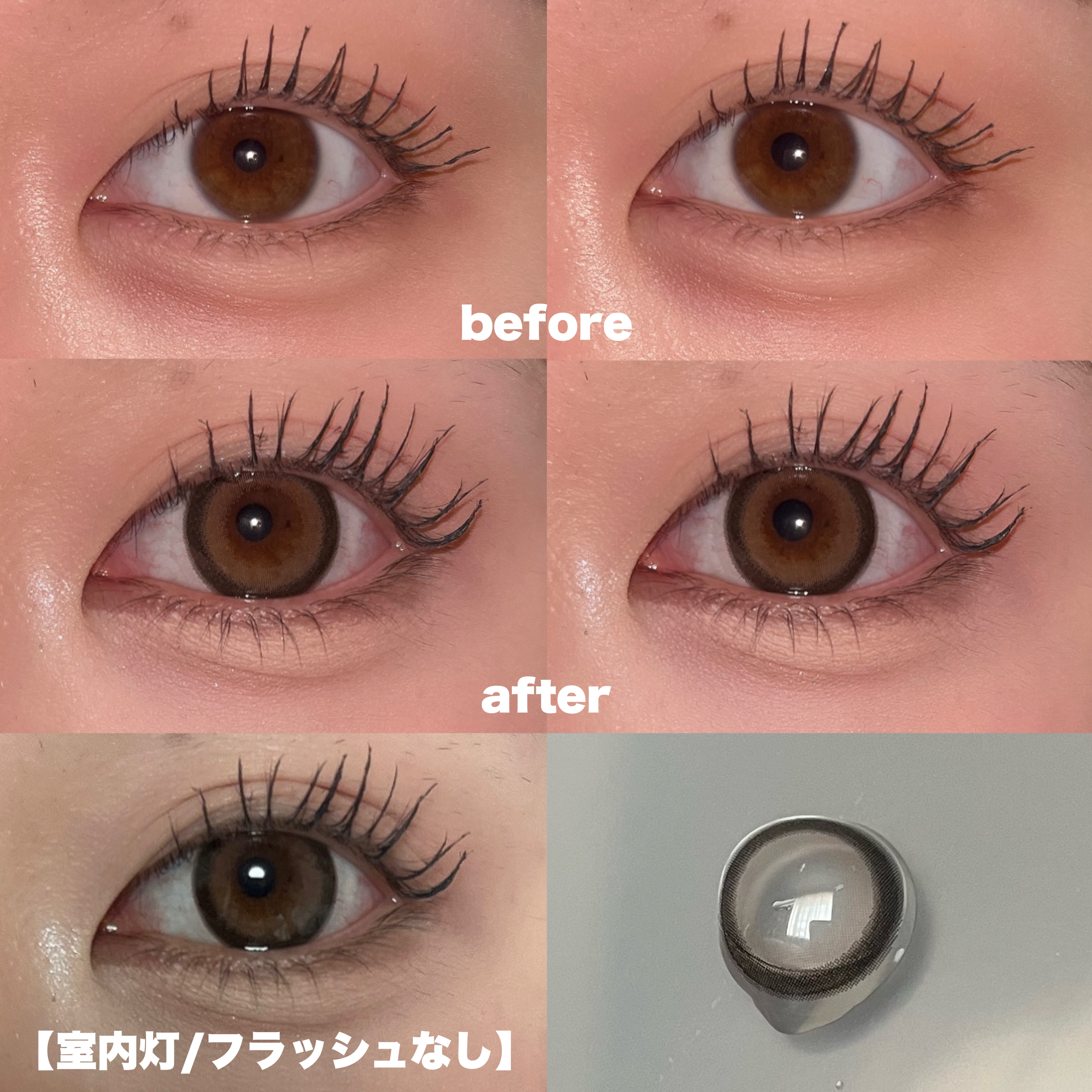 melloew 1day コットンリング/melloew/ワンデー（１DAY）カラコンを使ったクチコミ（2枚目）