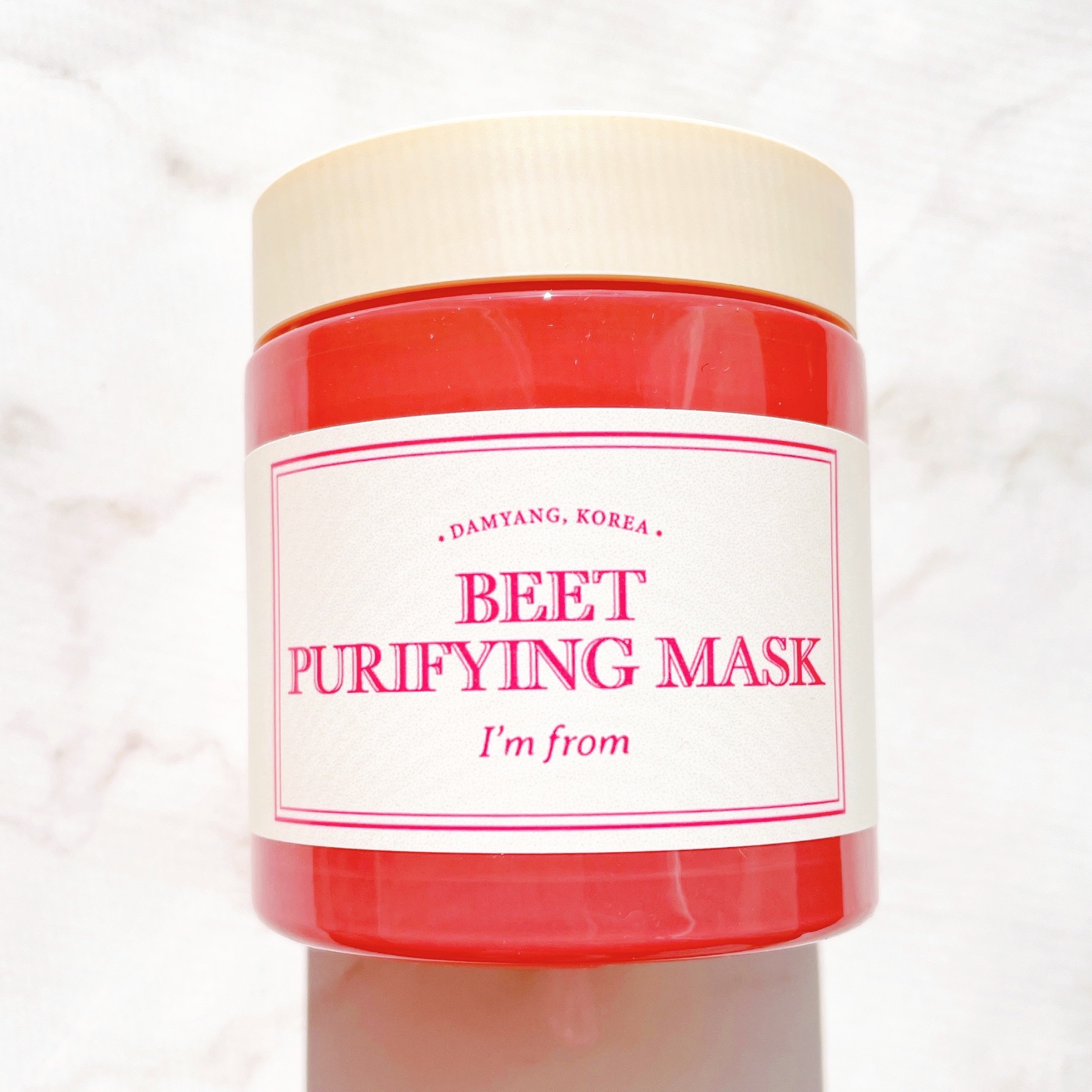 ビーツピュリファイングフェイスマスク/I'm from/洗い流すパック・マスクを使ったクチコミ（3枚目）