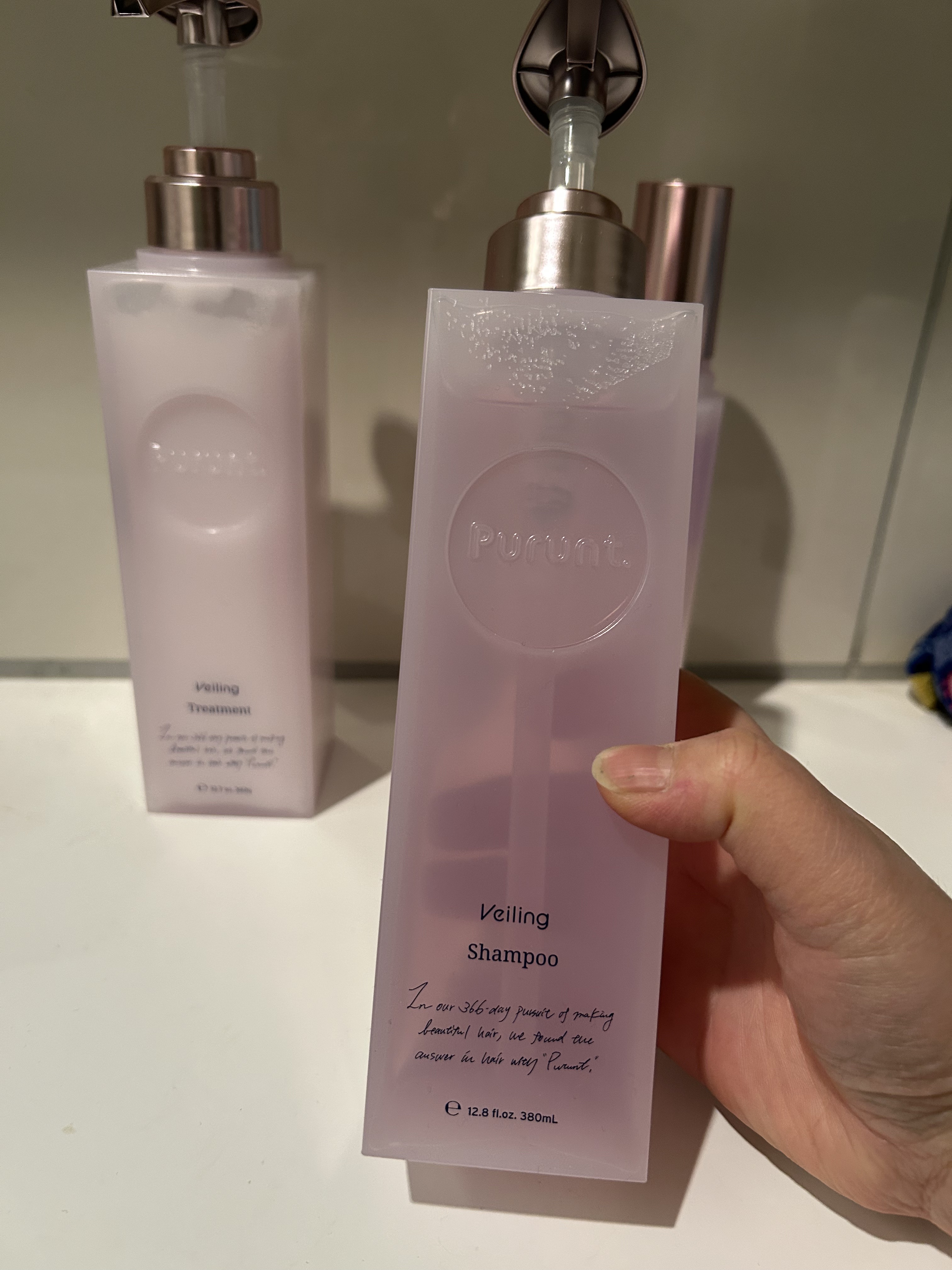 プルント　ヴェーリング美容液シャンプー／トリートメント/Purunt./シャンプー・コンディショナーを使ったクチコミ（2枚目）