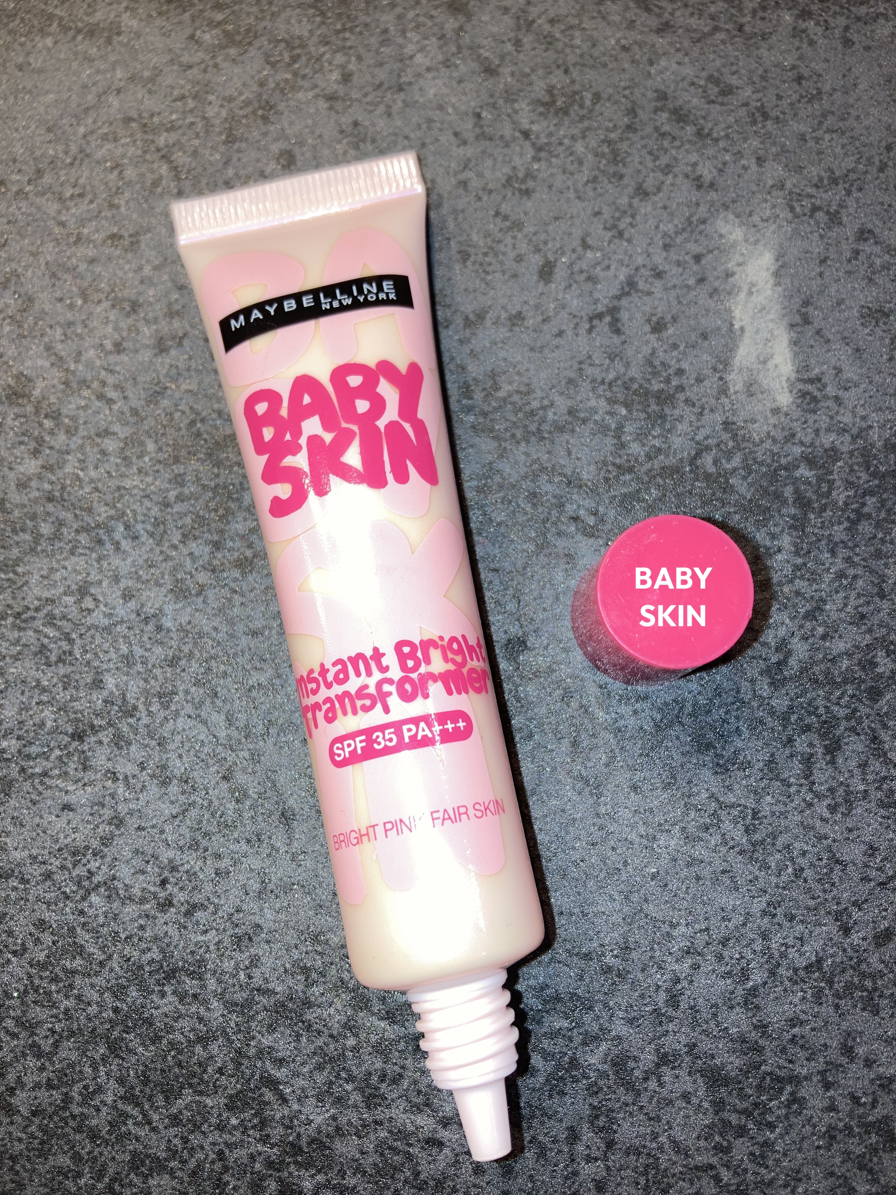 スキン ブライトナー 01 パーリィピンク/MAYBELLINE NEW YORK/化粧下地を使ったクチコミ（1枚目）