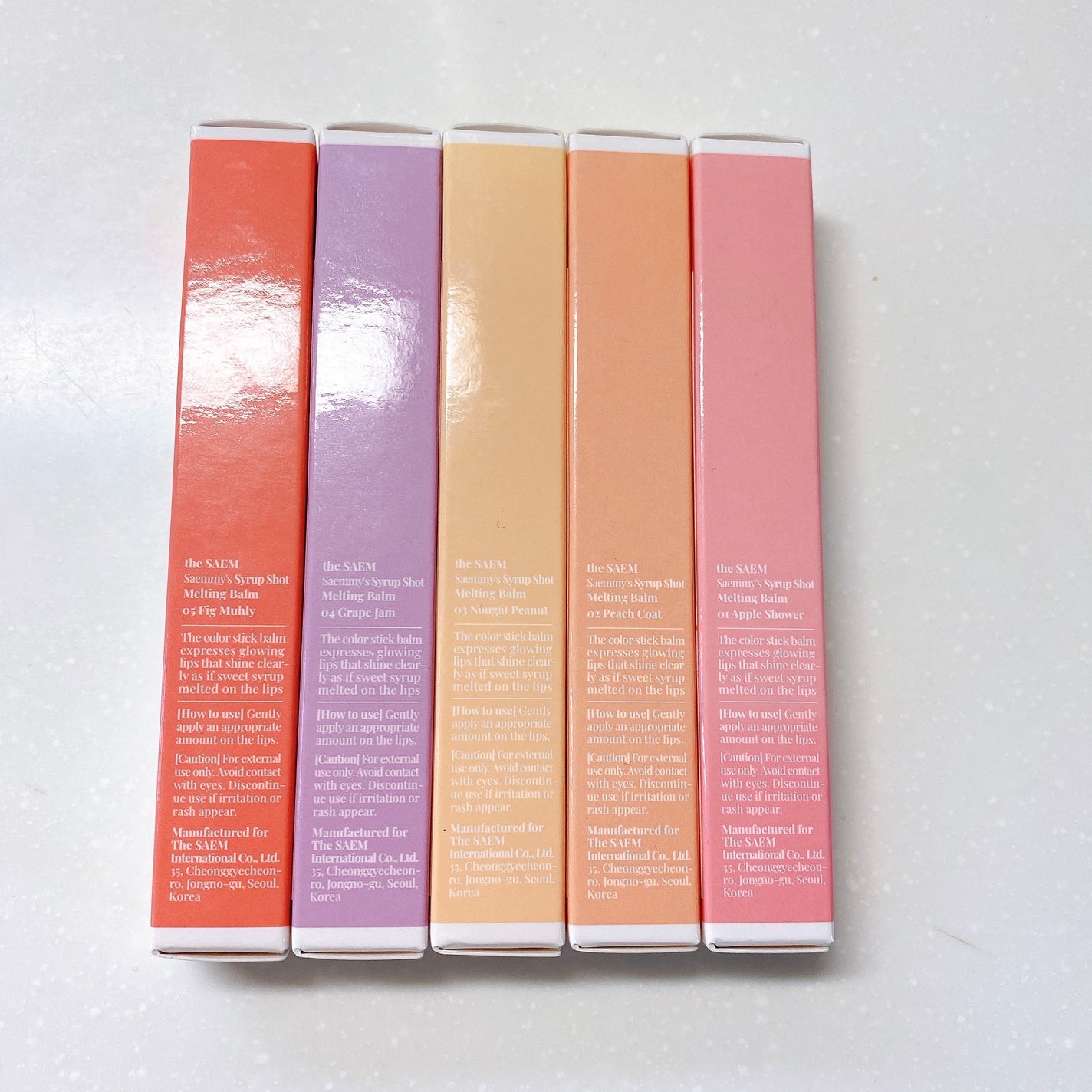 セミーズシロップショットメルティングバーム/the SAEM/口紅を使ったクチコミ(5枚目)