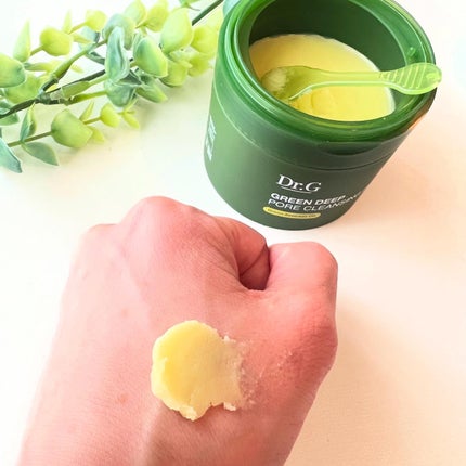 グリーンディープポアクレンジングバーム/Dr.G/クレンジングバームを使ったクチコミ(4枚目)