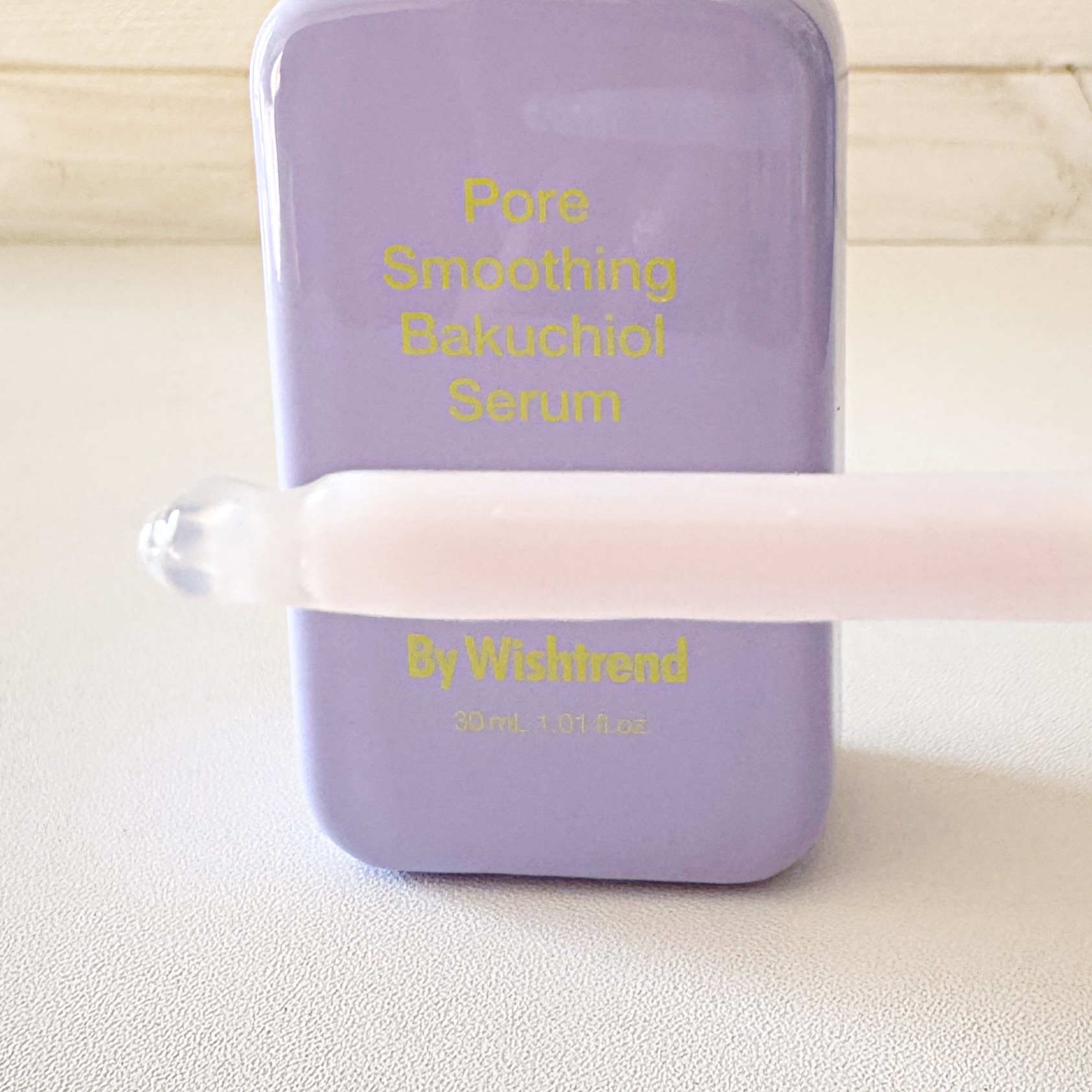 ポアスムージングバクチオールセラム/By Wishtrend/美容液を使ったクチコミ（2枚目）