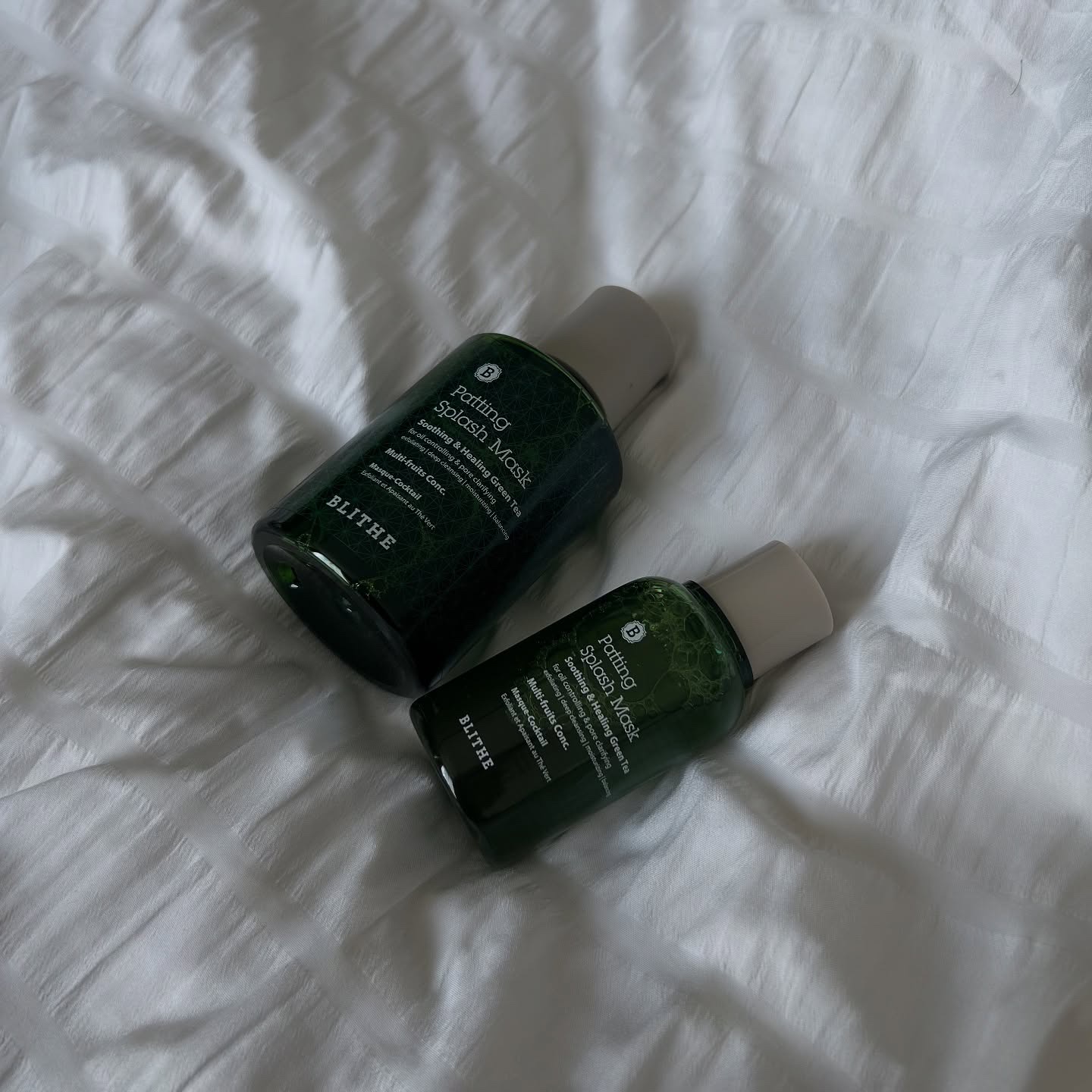 Patting Splash Mask Soothing & Heeling Green tea/BLITHE/その他洗顔料を使ったクチコミ（3枚目）