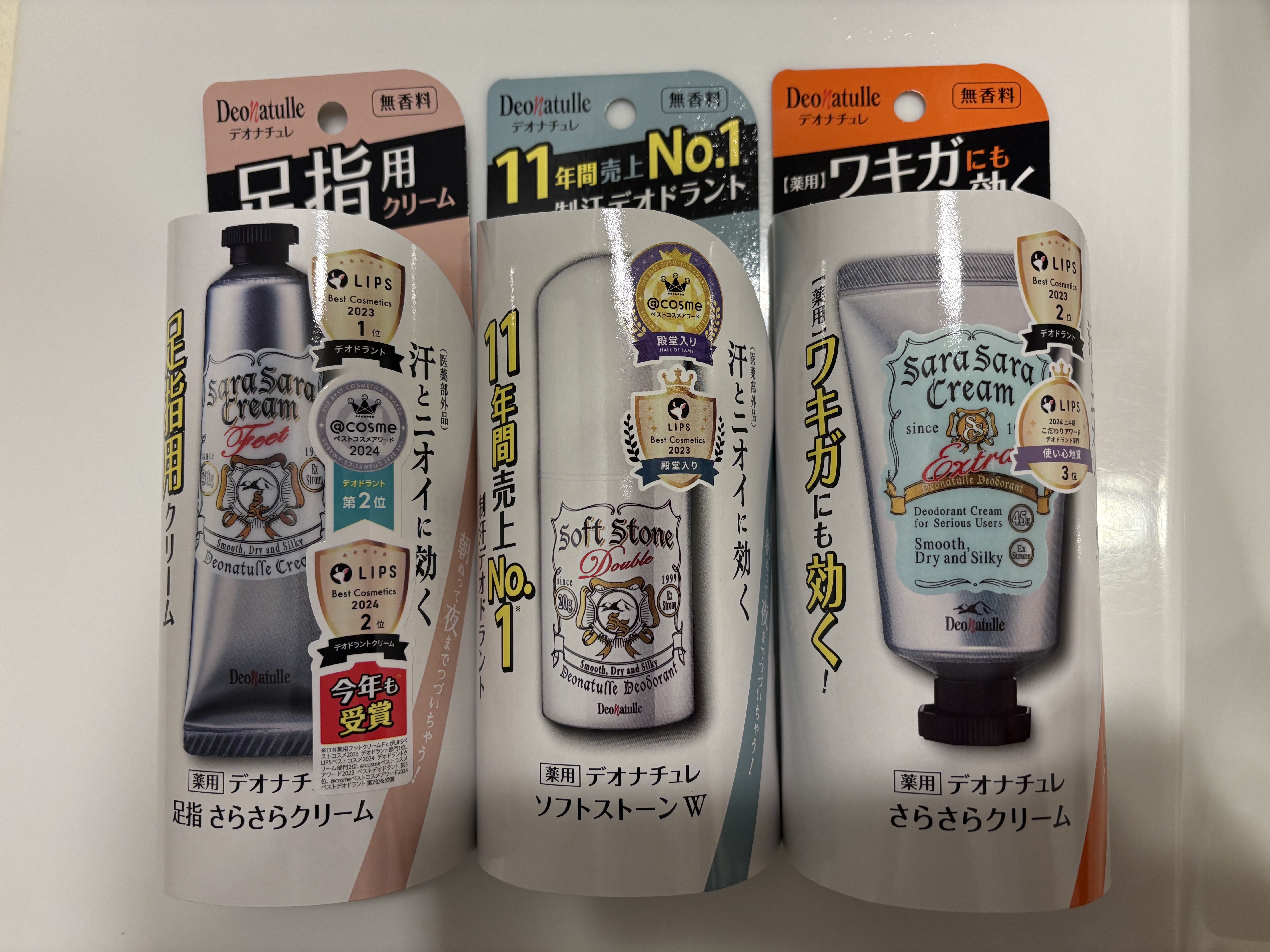 薬用ソフトストーンＷ/デオナチュレ/デオドラント・制汗剤を使ったクチコミ（1枚目）