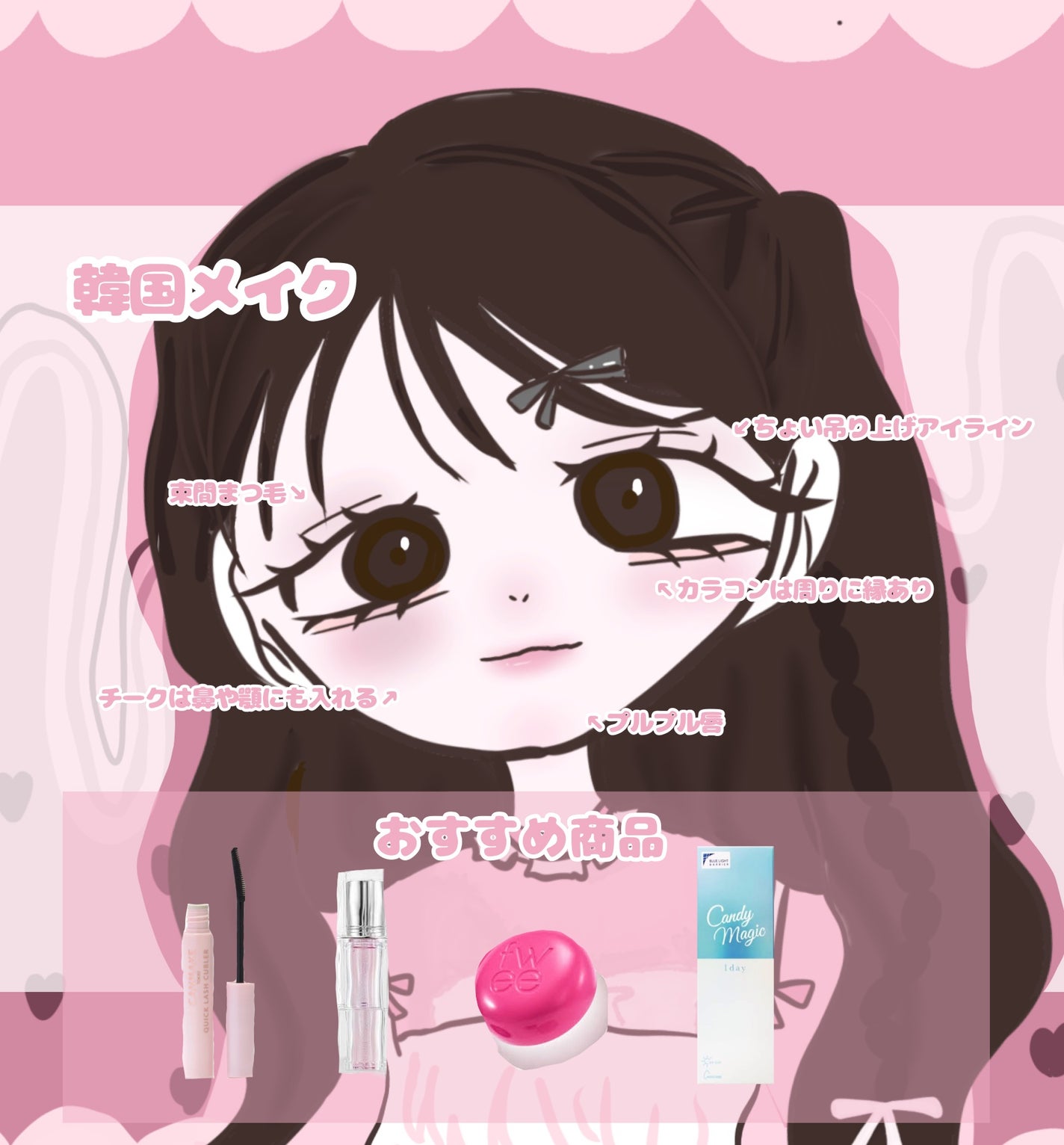 クイックラッシュカーラー/キャンメイク/マスカラ下地を使ったクチコミ(4枚目)