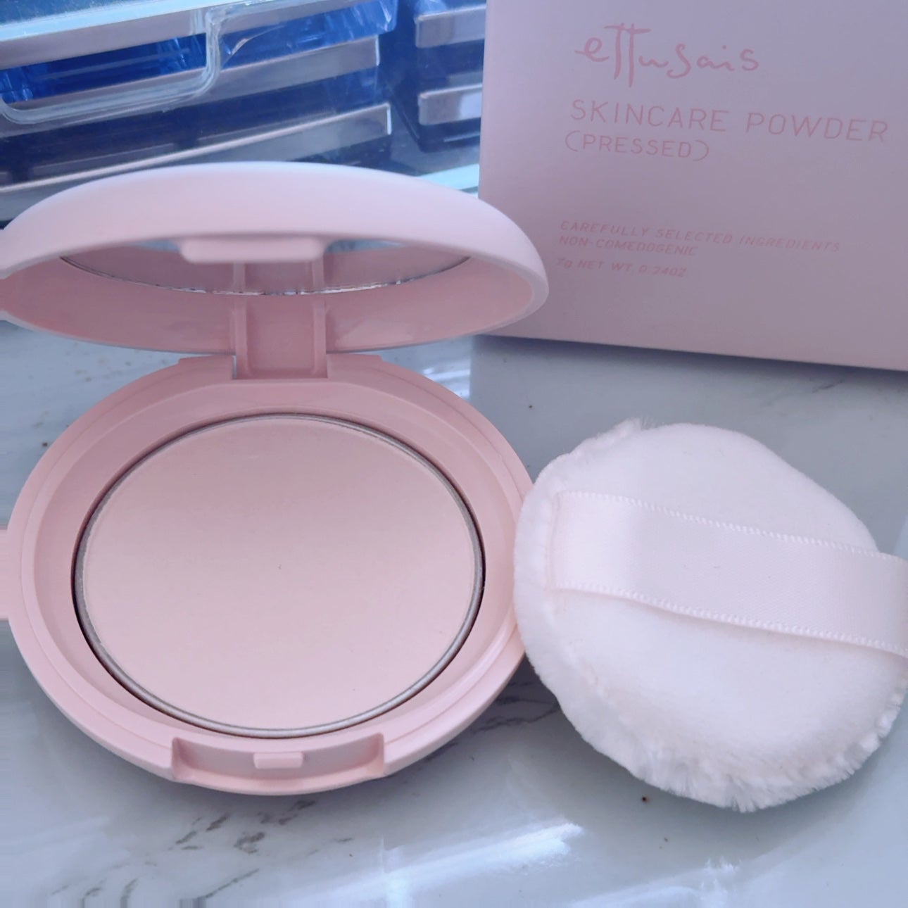 エテュセ スキンケアパウダー (プレスト)/ettusais/プレストパウダーを使ったクチコミ(2枚目)