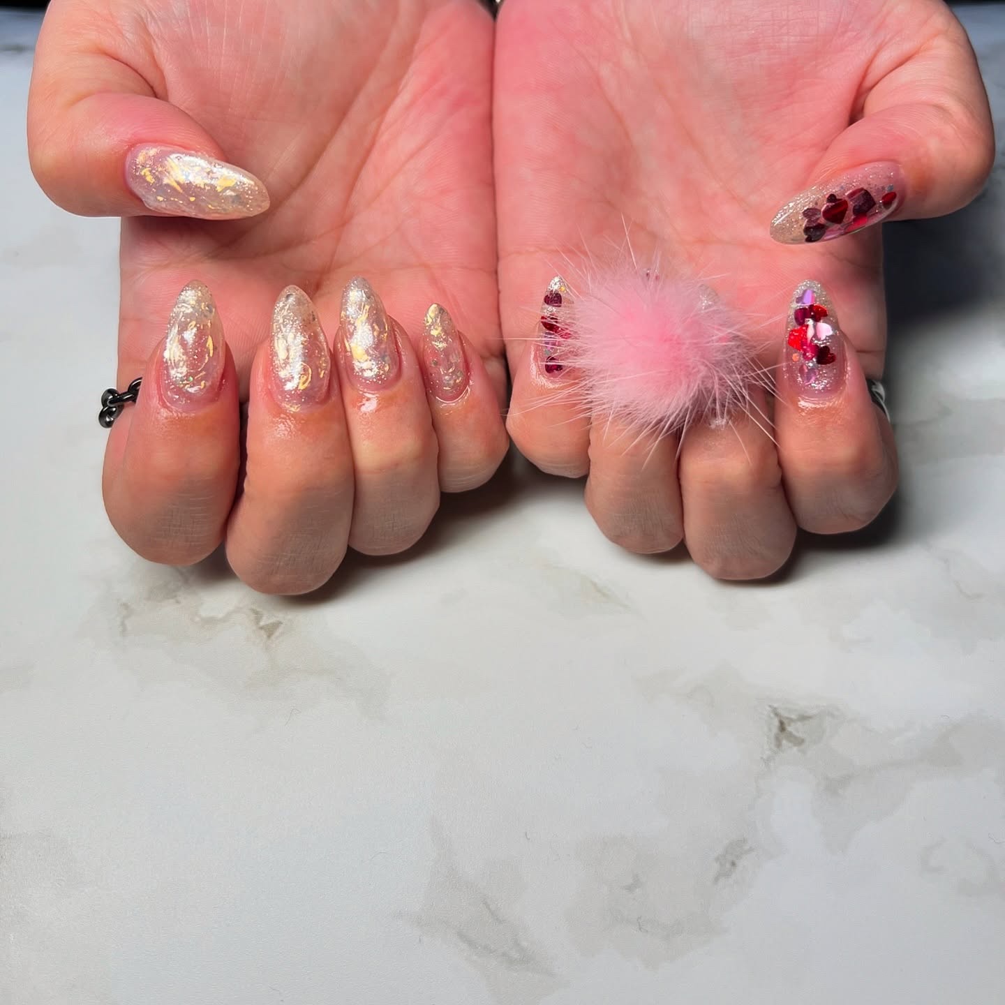 #ネイル,#ニュアンスネイル,#ジェルネイル,#ギャルネイル,#ネイル,#城陽ネイルのネイルデザイン