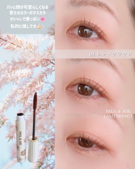 ポール&ジョー ラッシュ インパクト/PAUL & JOE BEAUTE/マスカラを使ったクチコミ(4枚目)