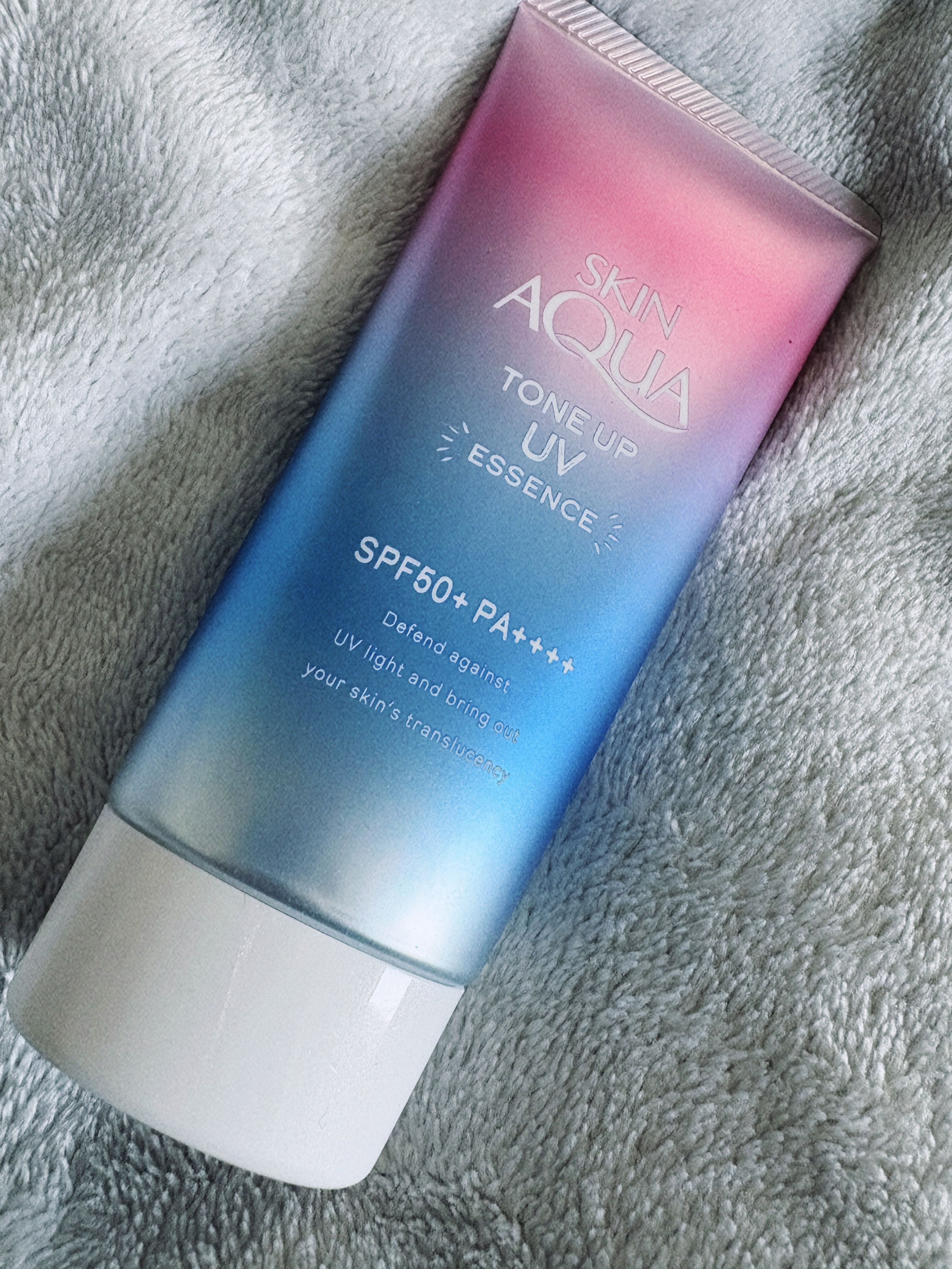 スキンアクア トーンアップUVエッセンス/スキンアクア/日焼け止めクリームを使ったクチコミ（1枚目）