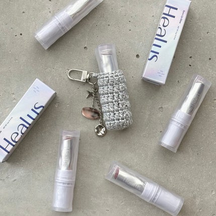 ベアリップグロー 02 ミスティローズ(夜明け前の幻想的な雰囲気)/Healus/口紅を使ったクチコミ(1枚目)