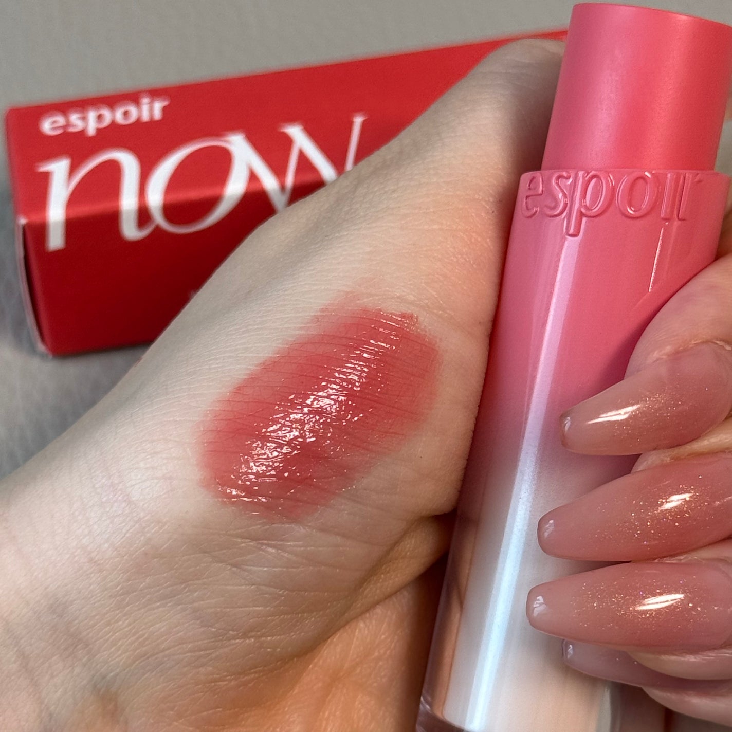 ノーウェアリップスティック バーミンググロー/espoir/口紅を使ったクチコミ(1枚目)