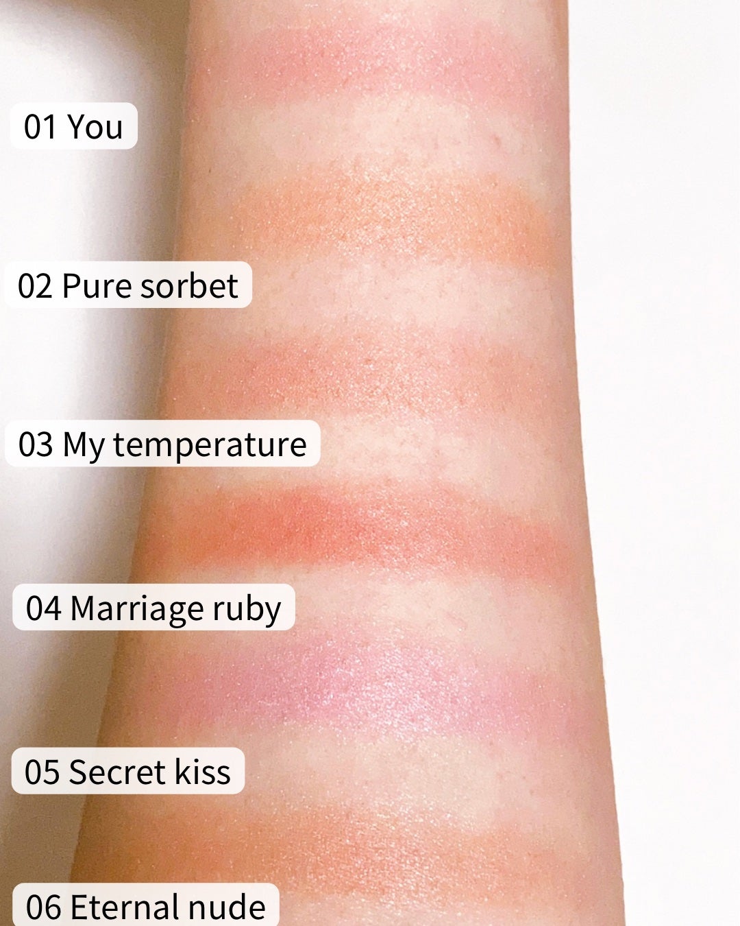 メロウメルティングチーク/Enamor/パウダーチークを使ったクチコミ(6枚目)