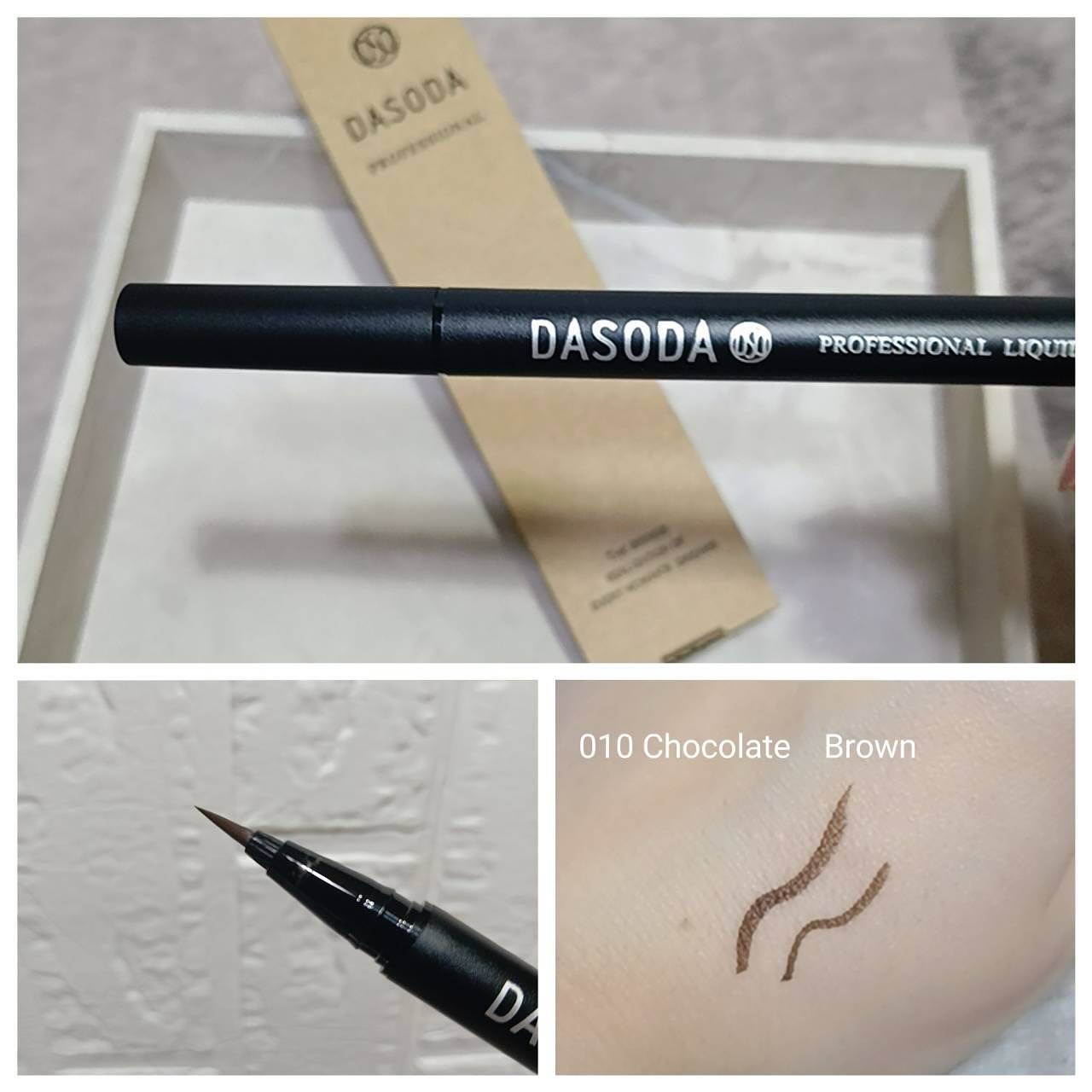 ダソダ プロフェッショナル リキッドアイライナー 010/DASODA/リキッドアイライナーを使ったクチコミ（2枚目）