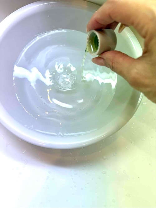 Patting Splash Mask Soothing & Heeling Green tea/BLITHE/その他洗顔料を使ったクチコミ（2枚目）