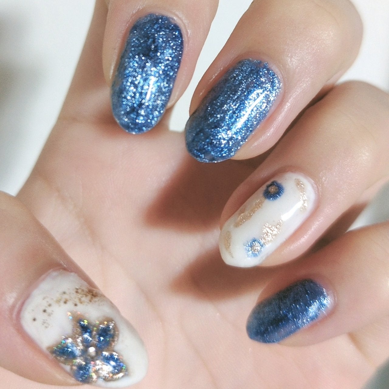 ジェルネイル(ライト対応)/セリア/ジェルネイルを使ったクチコミ(3枚目)