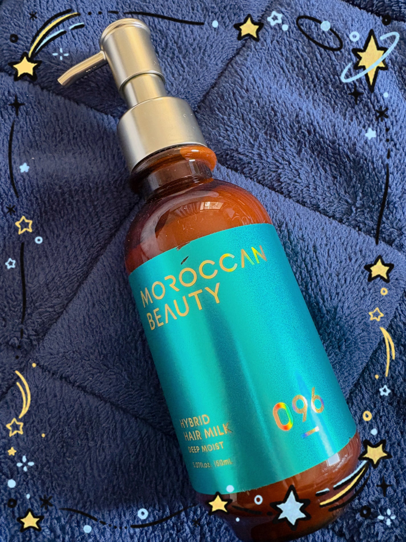 モロッカンビューティ ディープモイスト ハイブリッド ヘアミルク/モロッカンビューティ/ヘアミルクを使ったクチコミ(1枚目)