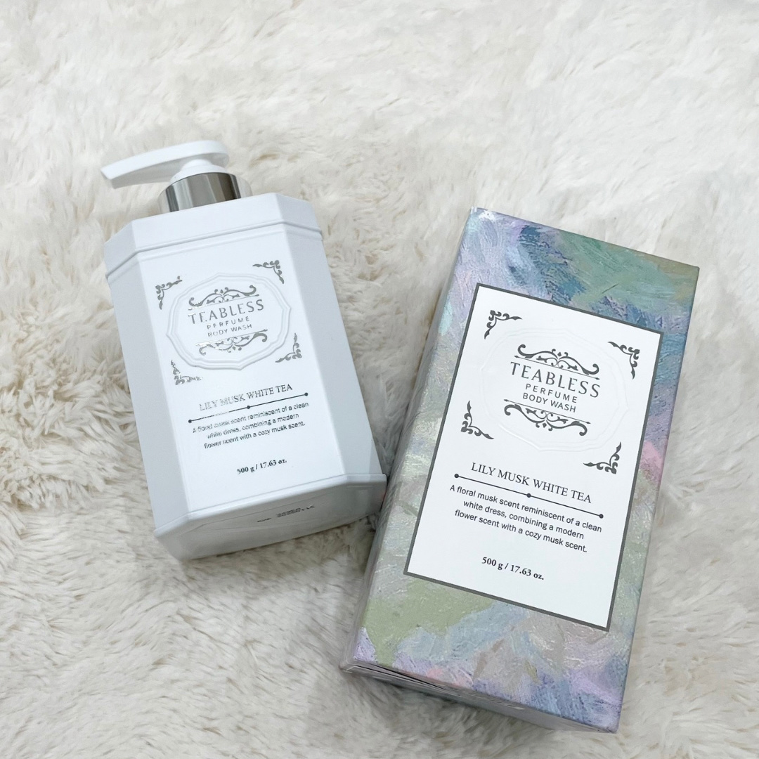 パフュームボディウォッシュ リリームスクホワイトティー/TEABLESS/ボディソープを使ったクチコミ（1枚目）