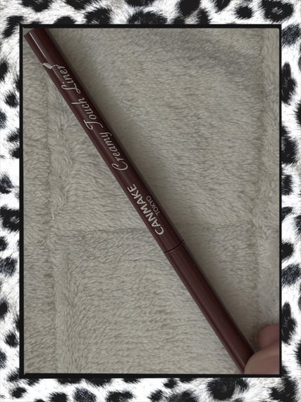 クリーミータッチライナー/キャンメイク/ジェルアイライナーを使ったクチコミ(1枚目)