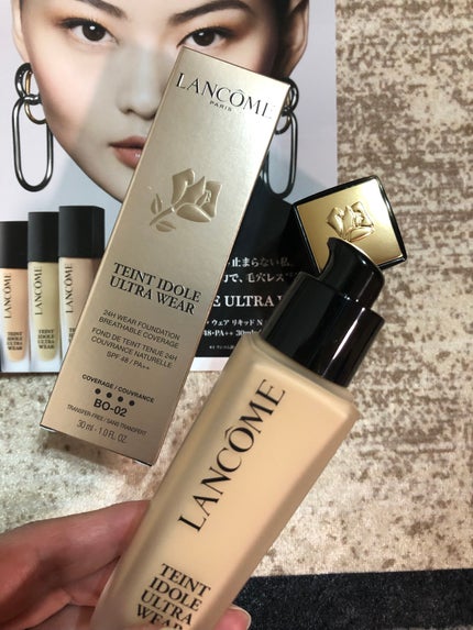 タンイドル ウルトラ ウェア リキッド N/LANCOME/リキッドファンデーションを使ったクチコミ(3枚目)