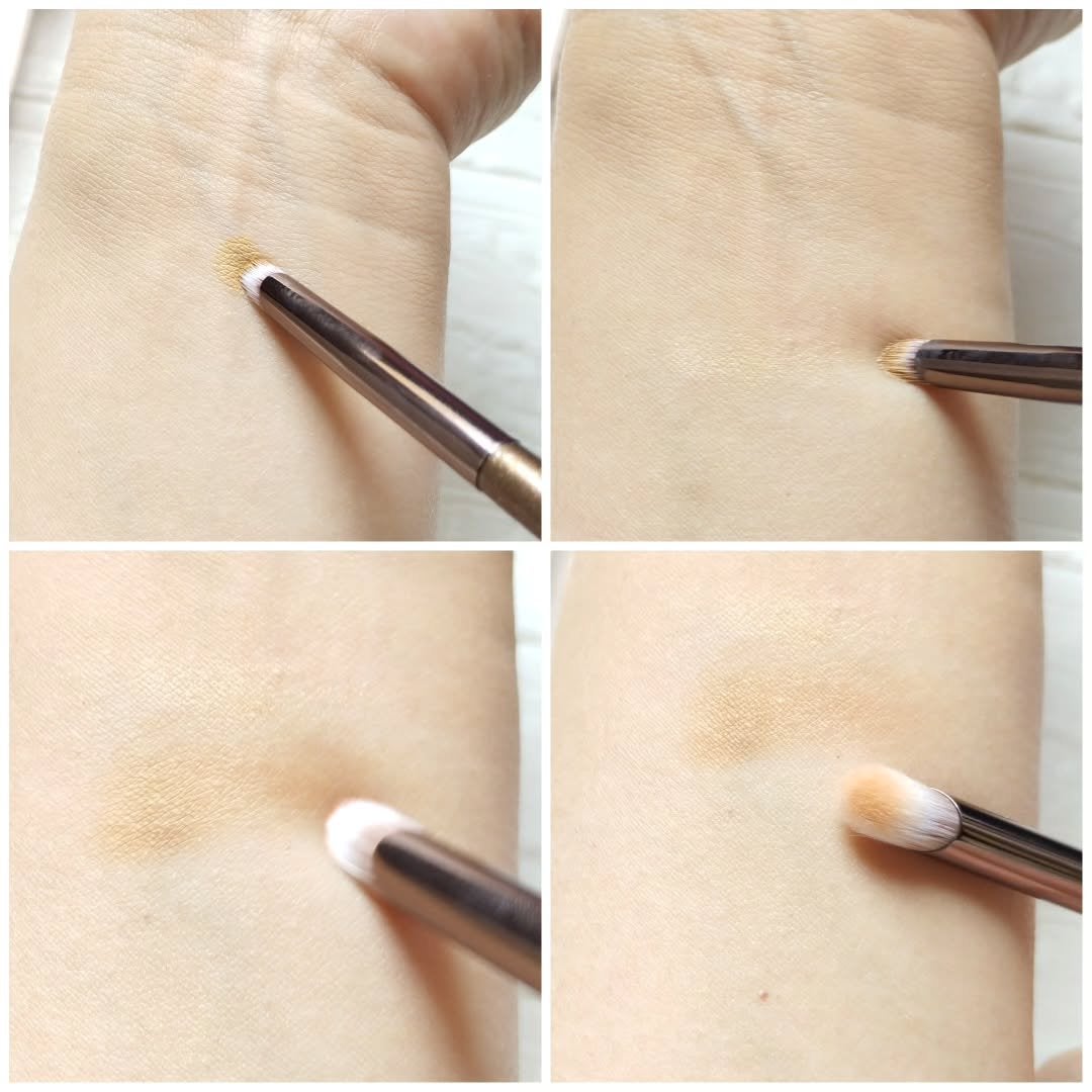 Wポイントメイクブラシ/SHOBIDO/メイクブラシを使ったクチコミ(6枚目)