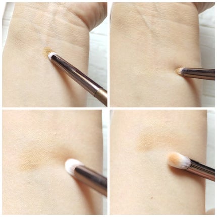 Wポイントメイクブラシ/SHOBIDO/メイクブラシを使ったクチコミ(6枚目)