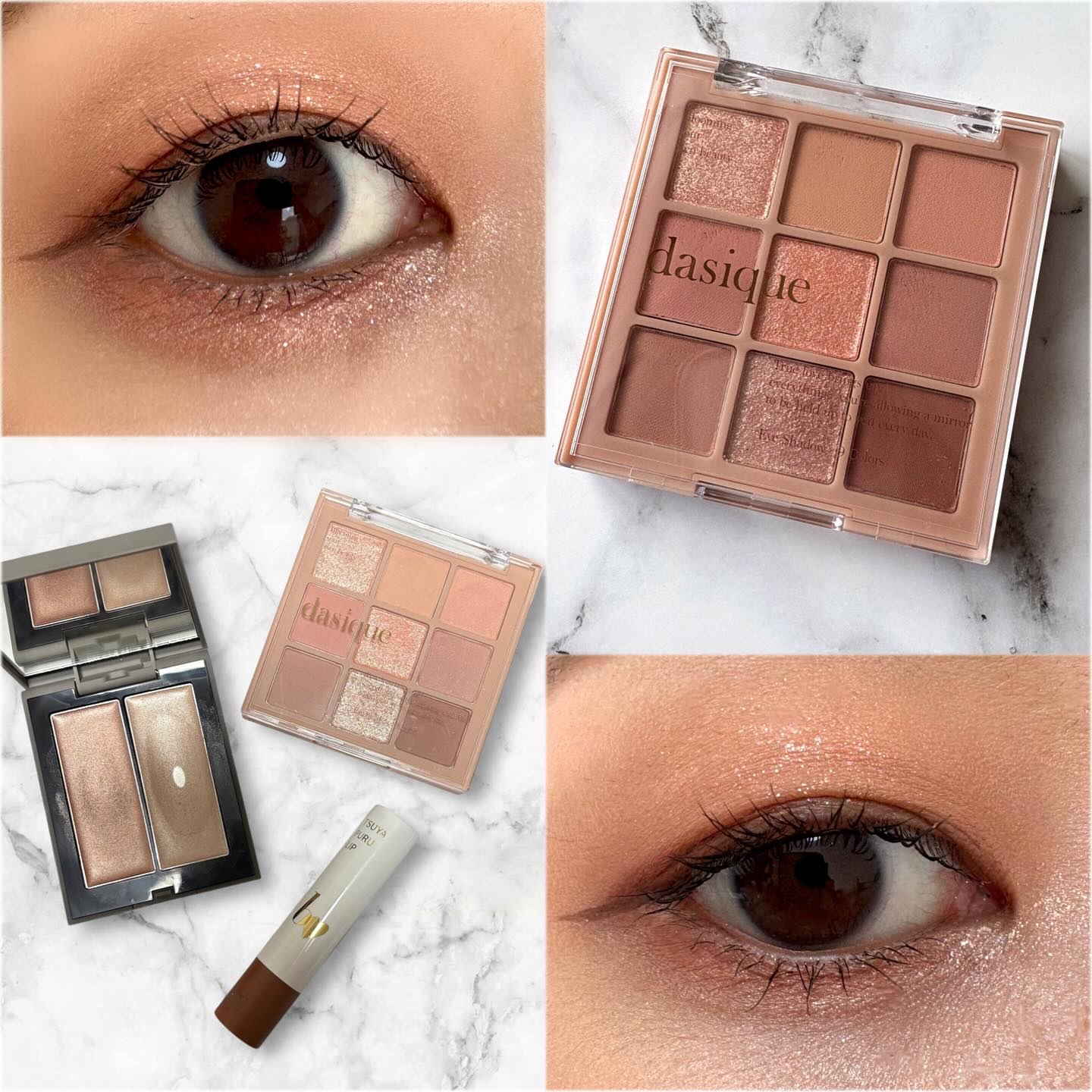 THREE シマリング グロー デュオ/THREE/クリームハイライトを使ったクチコミ（1枚目）