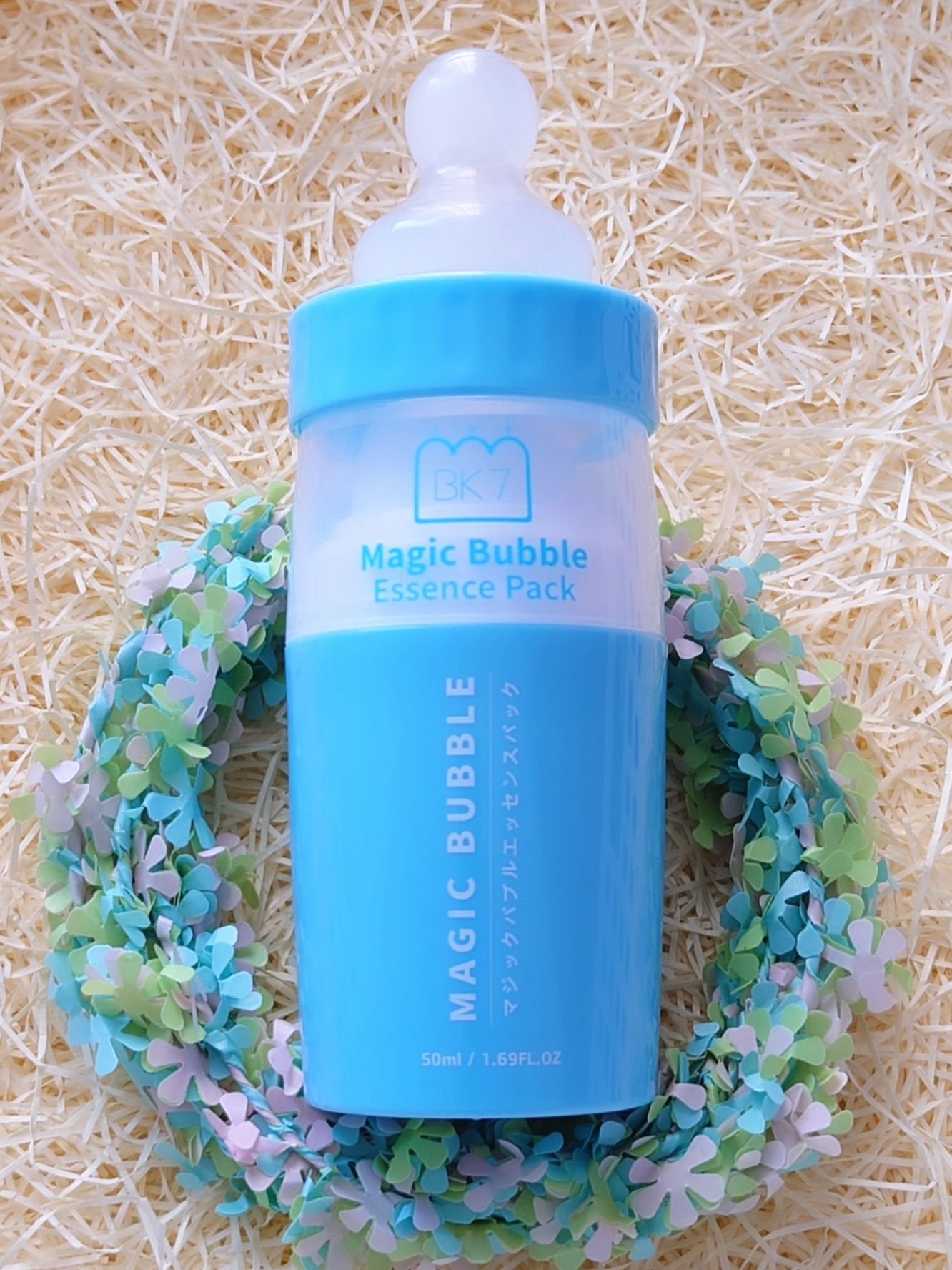 マジックバブルエッセンスパック(ブルー)/BAKER7/洗い流すパック・マスクを使ったクチコミ(9枚目)