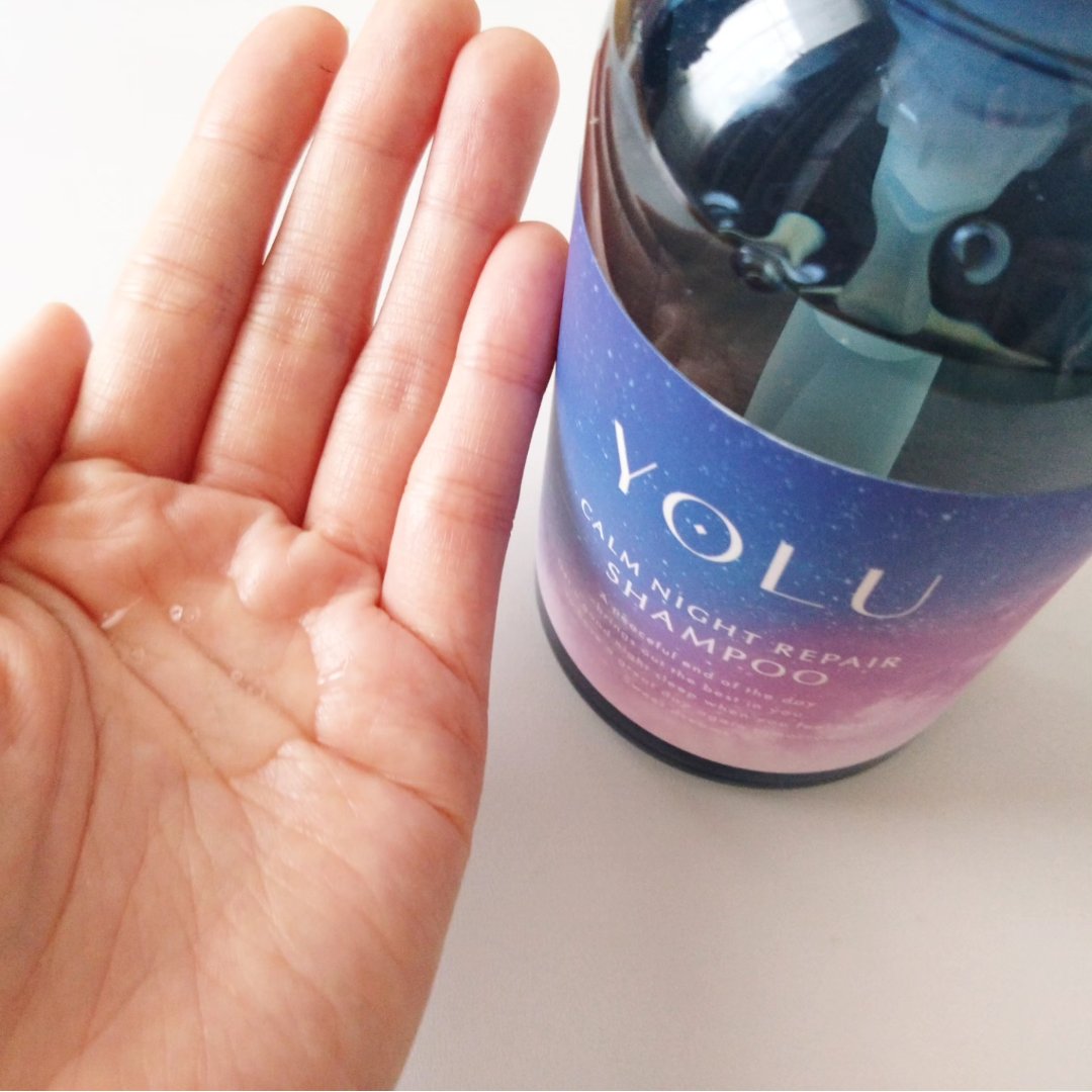 カームナイトリペアシャンプー／トリートメント/YOLU/シャンプー・コンディショナーを使ったクチコミ（3枚目）