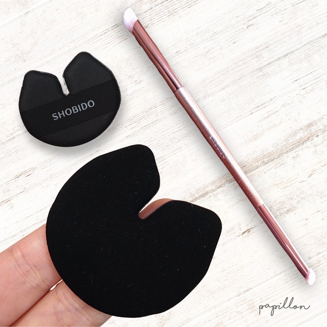Wポイントメイクブラシ/SHOBIDO/メイクブラシを使ったクチコミ(2枚目)