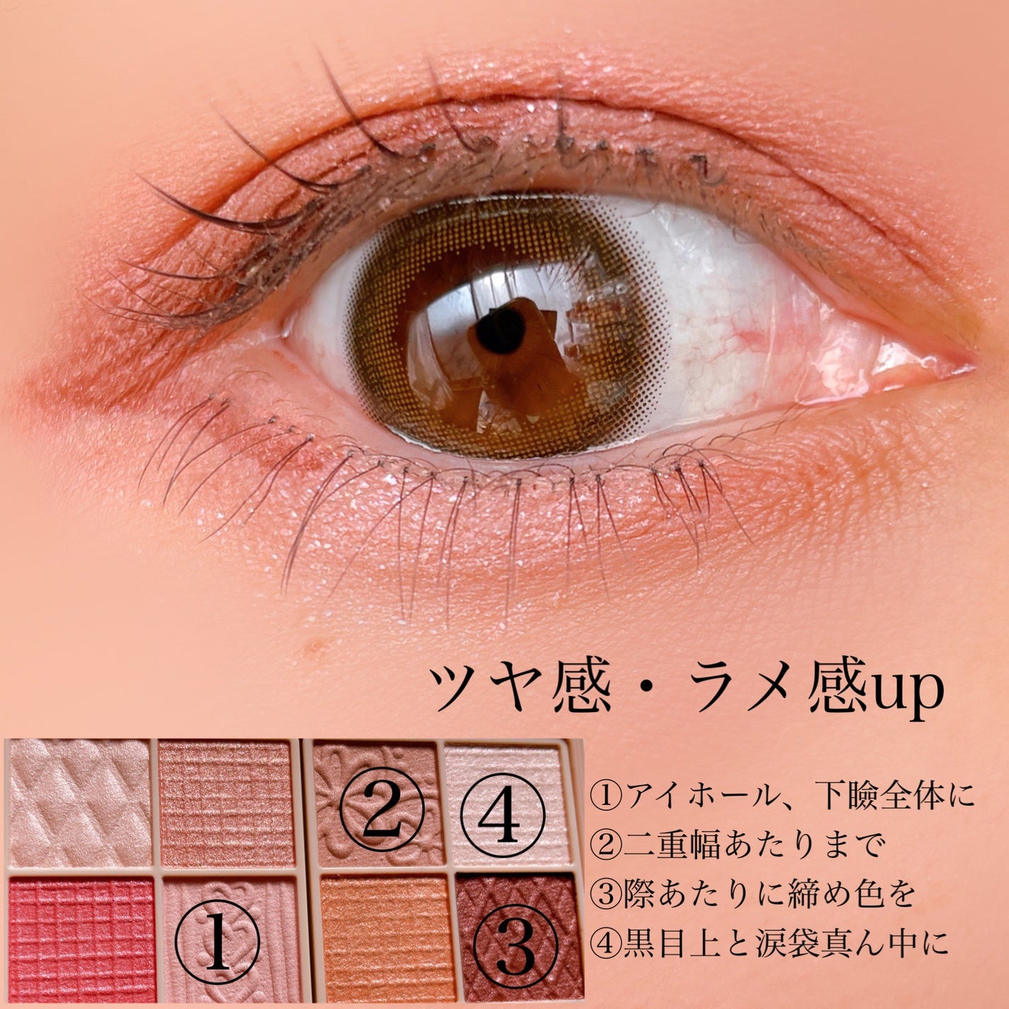 プティパレットアイズ/キャンメイク/パウダーアイシャドウを使ったクチコミ(6枚目)